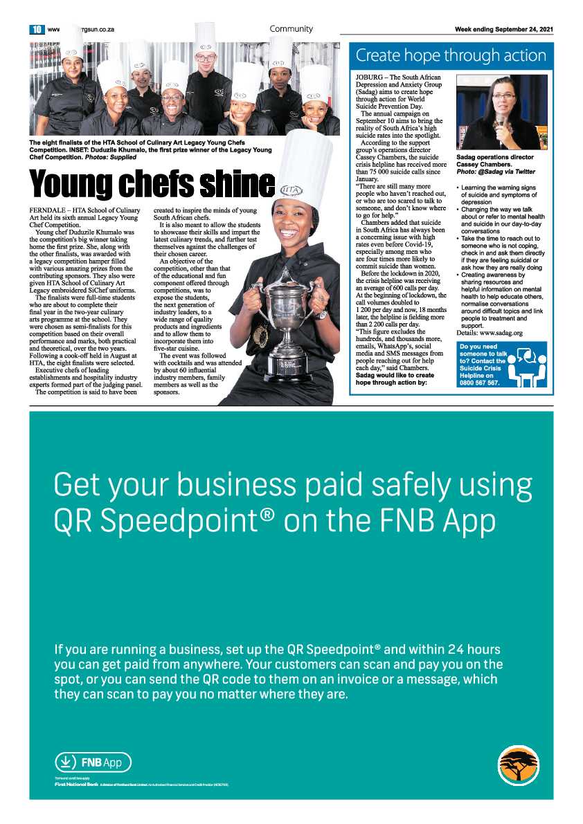 Randburg Sun 24 September 2021 page 10