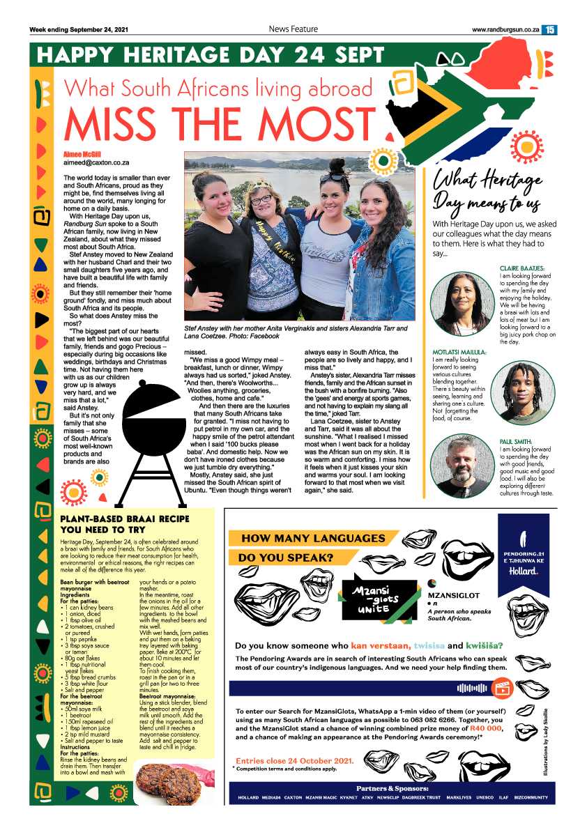 Randburg Sun 24 September 2021 page 15