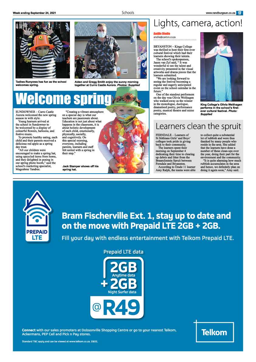 Randburg Sun 24 September 2021 page 17