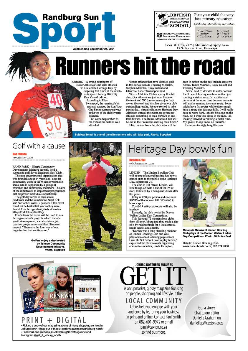 Randburg Sun 24 September 2021 page 24