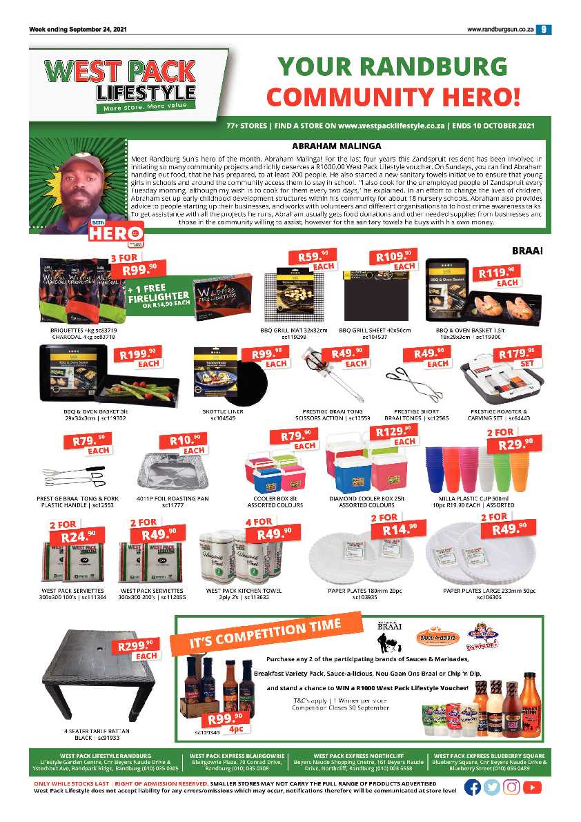 Randburg Sun 24 September 2021 page 9