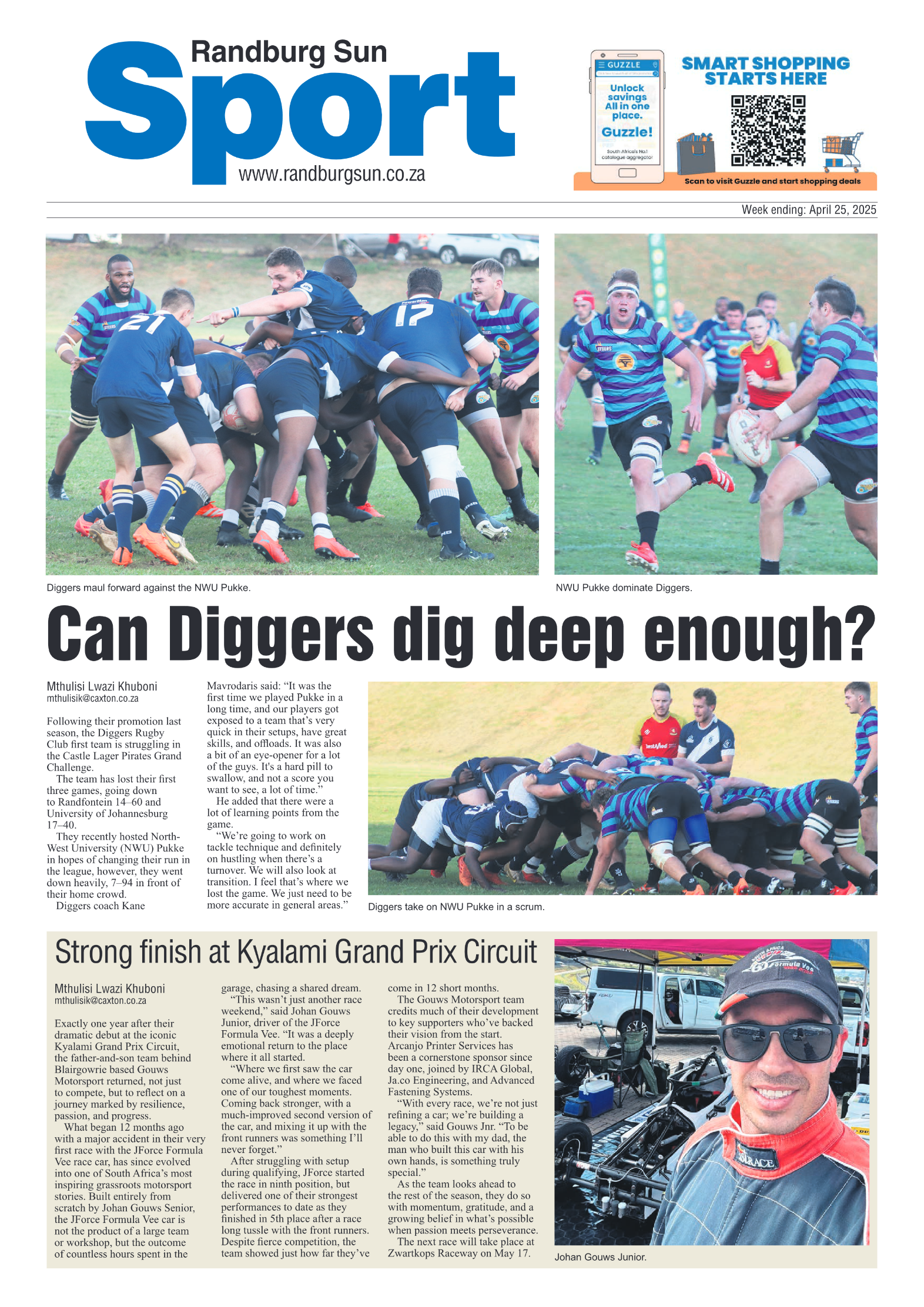 Randburg Sun 25 April 2025 page 16