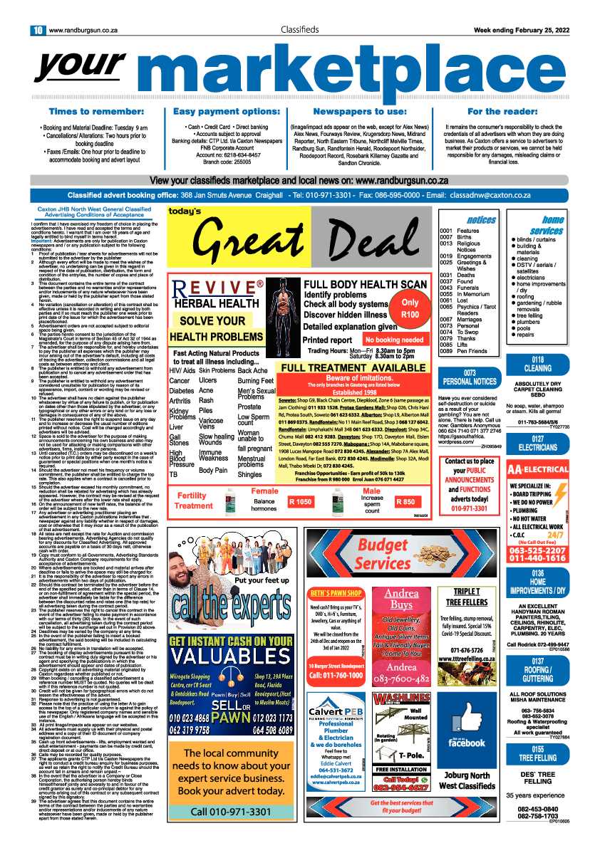 Randburg Sun 25 February 2022 page 10