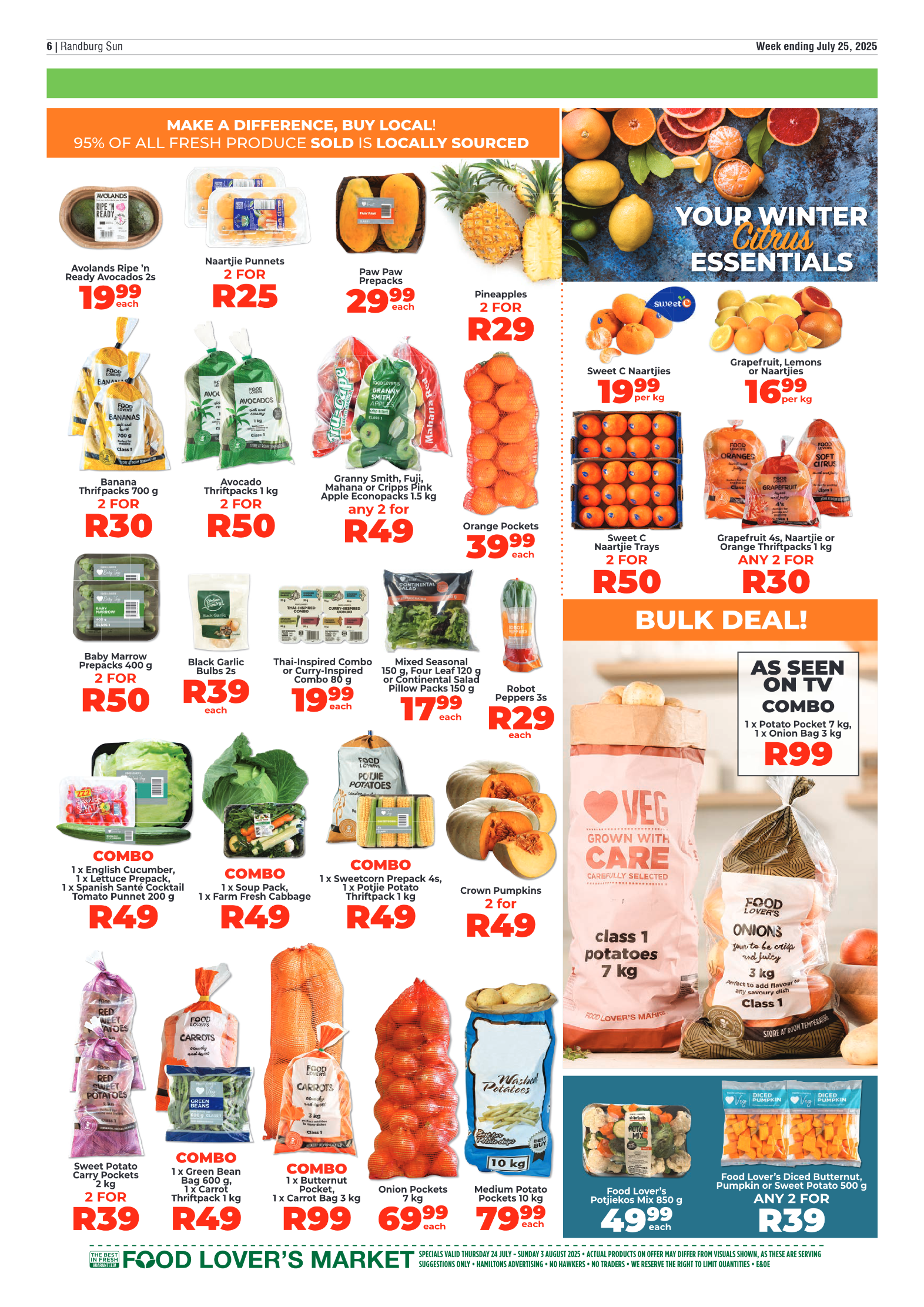 Randburg Sun 25 July 2025 page 6