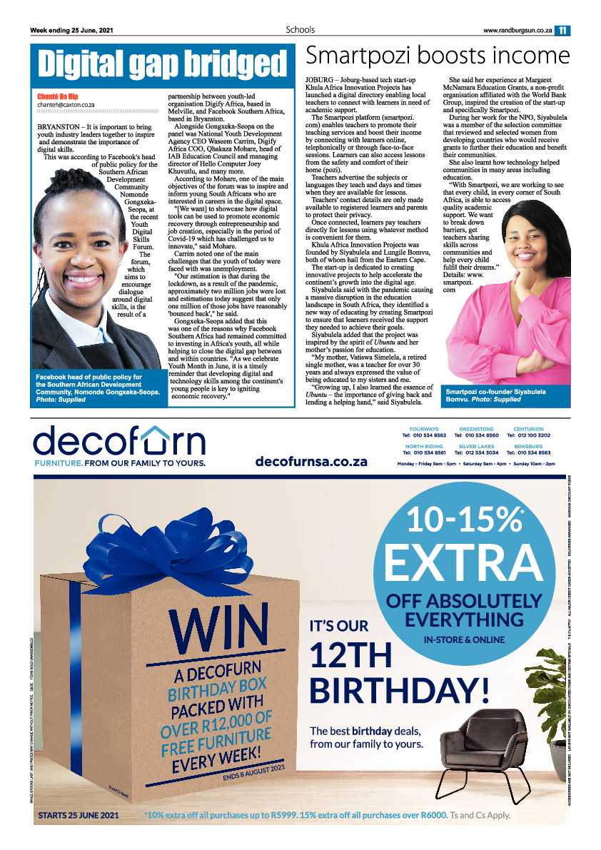 Randburg Sun 25 June 2021 page 11