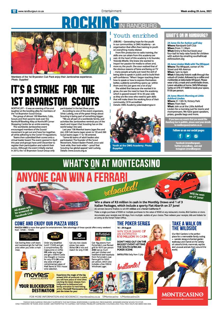 Randburg Sun 25 June 2021 page 12