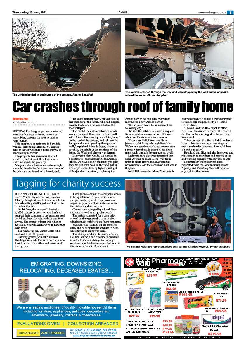 Randburg Sun 25 June 2021 page 3