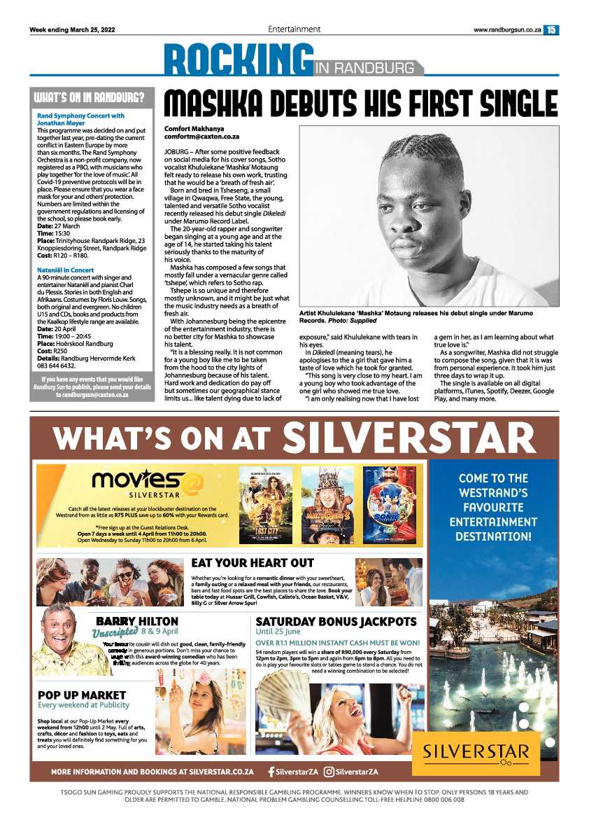 Randburg Sun 25 March 2022 page 15