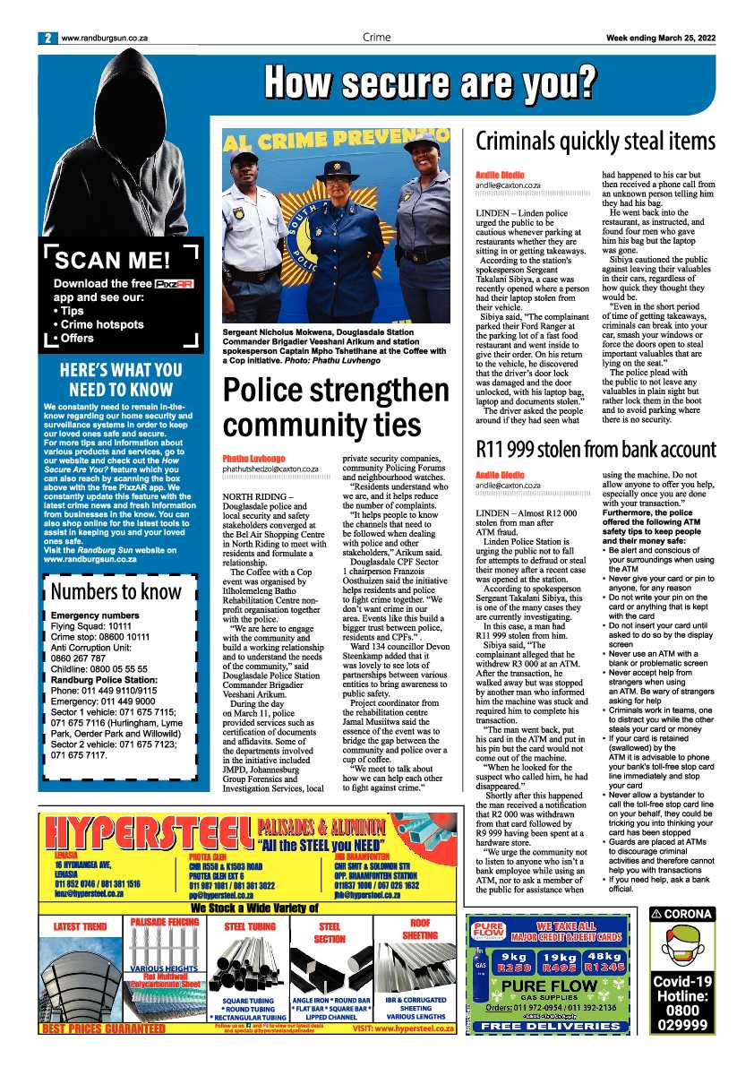 Randburg Sun 25 March 2022 page 2