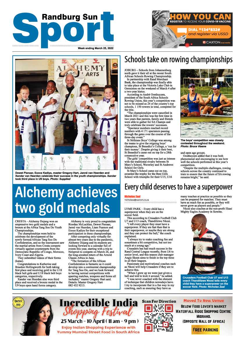 Randburg Sun 25 March 2022 page 20