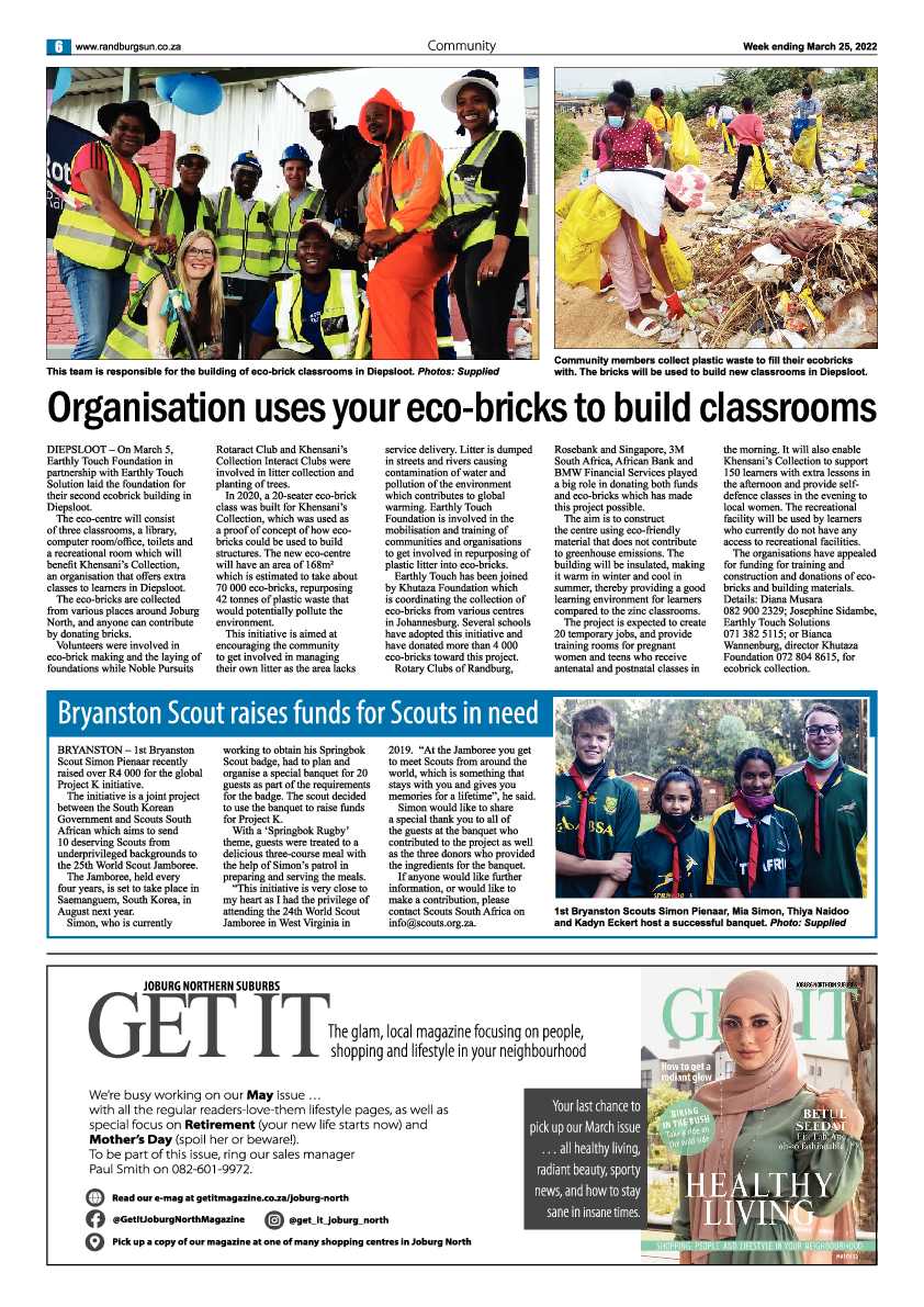 Randburg Sun 25 March 2022 page 6