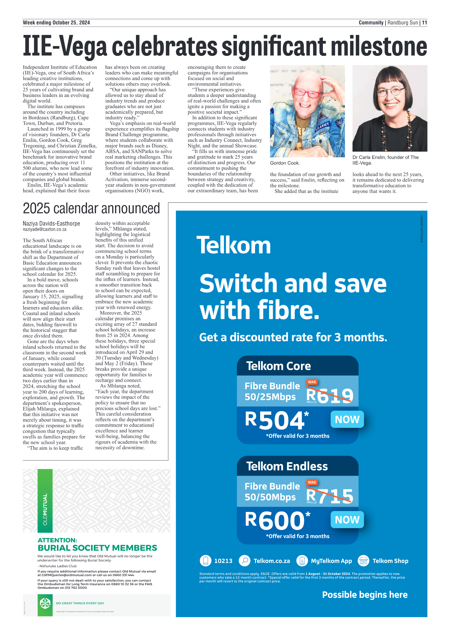 Randburg Sun 25 October 2024 page 11