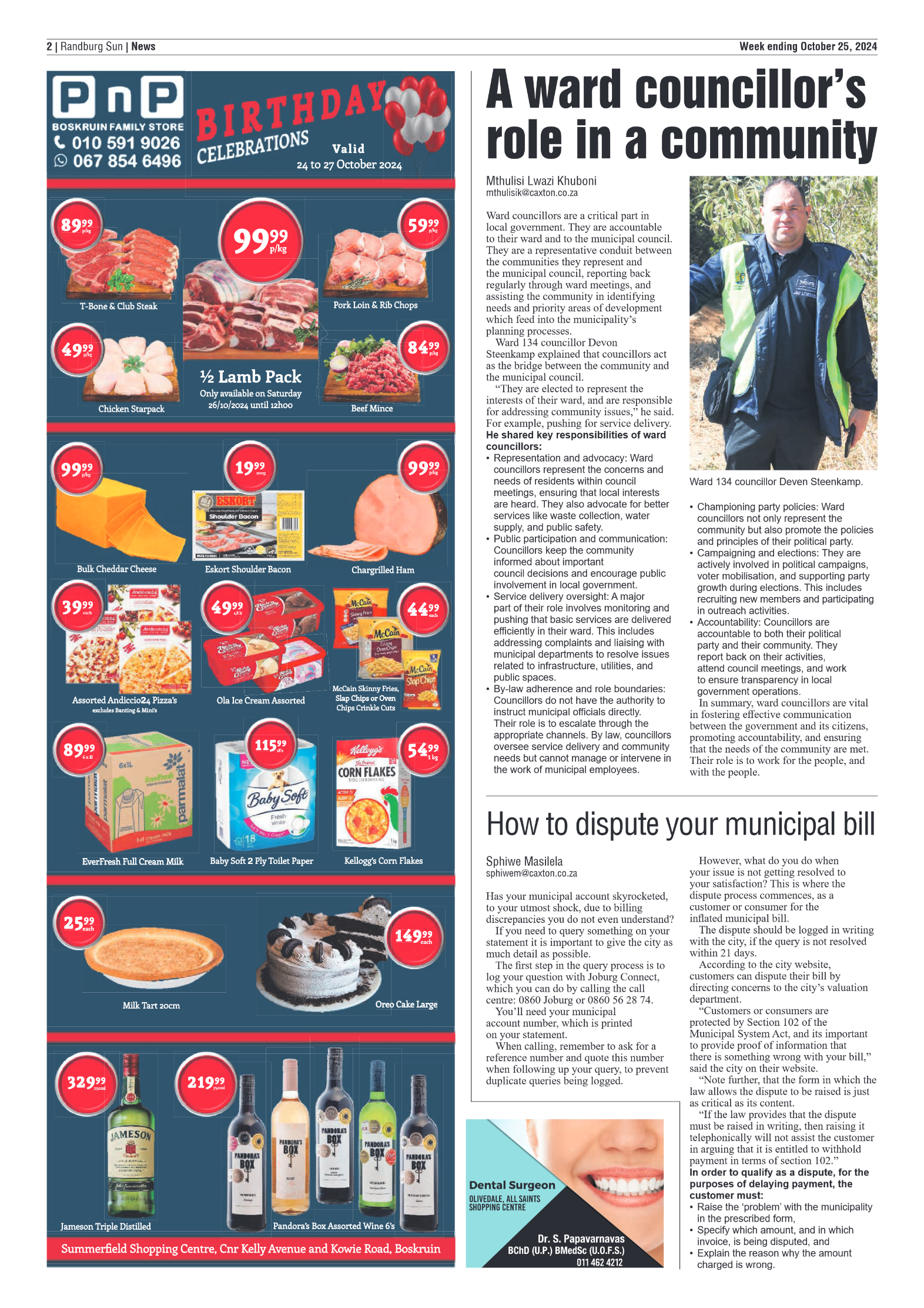 Randburg Sun 25 October 2024 page 2