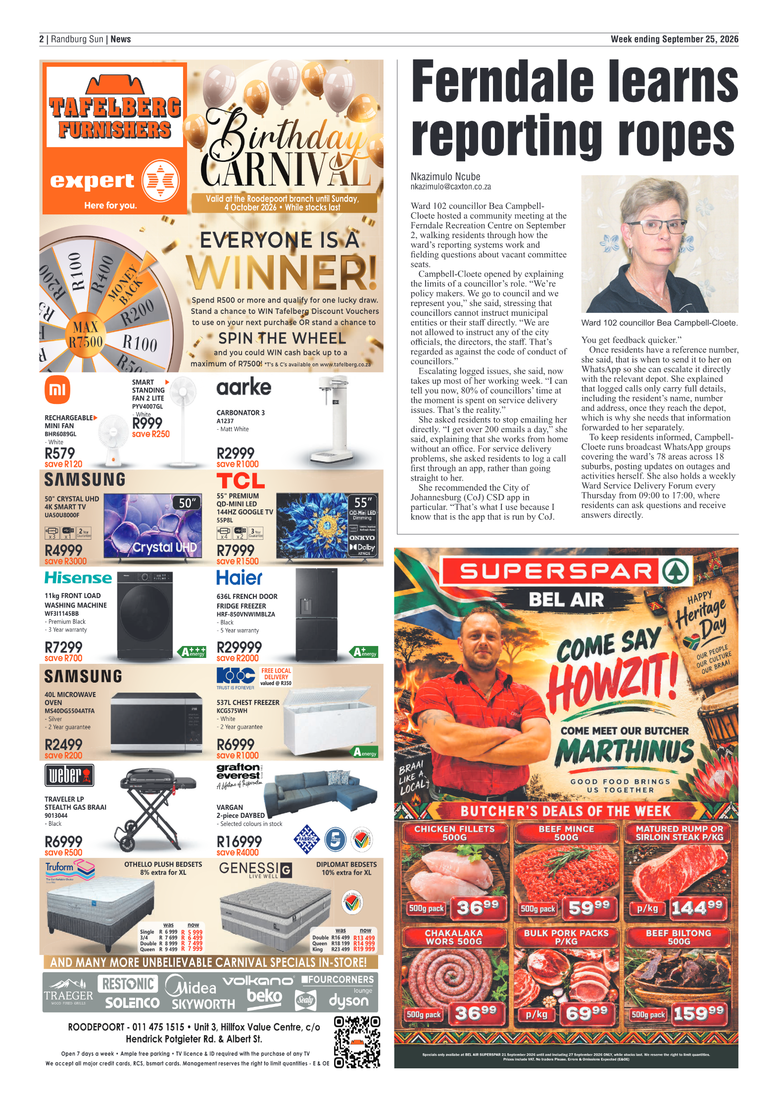 Randburg Sun 25 September 2026 page 2