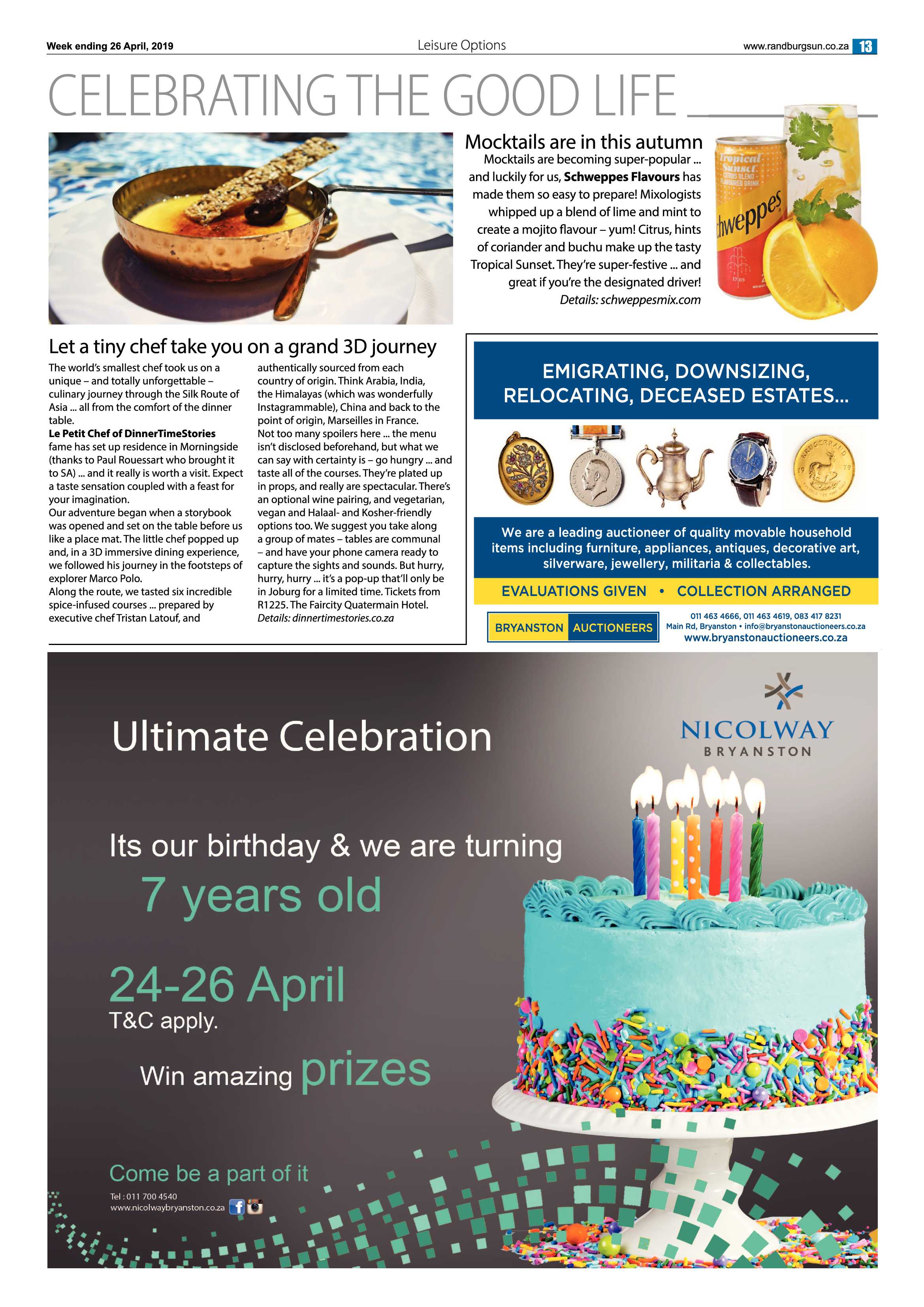 Randburg Sun 26 April, 2019 page 13