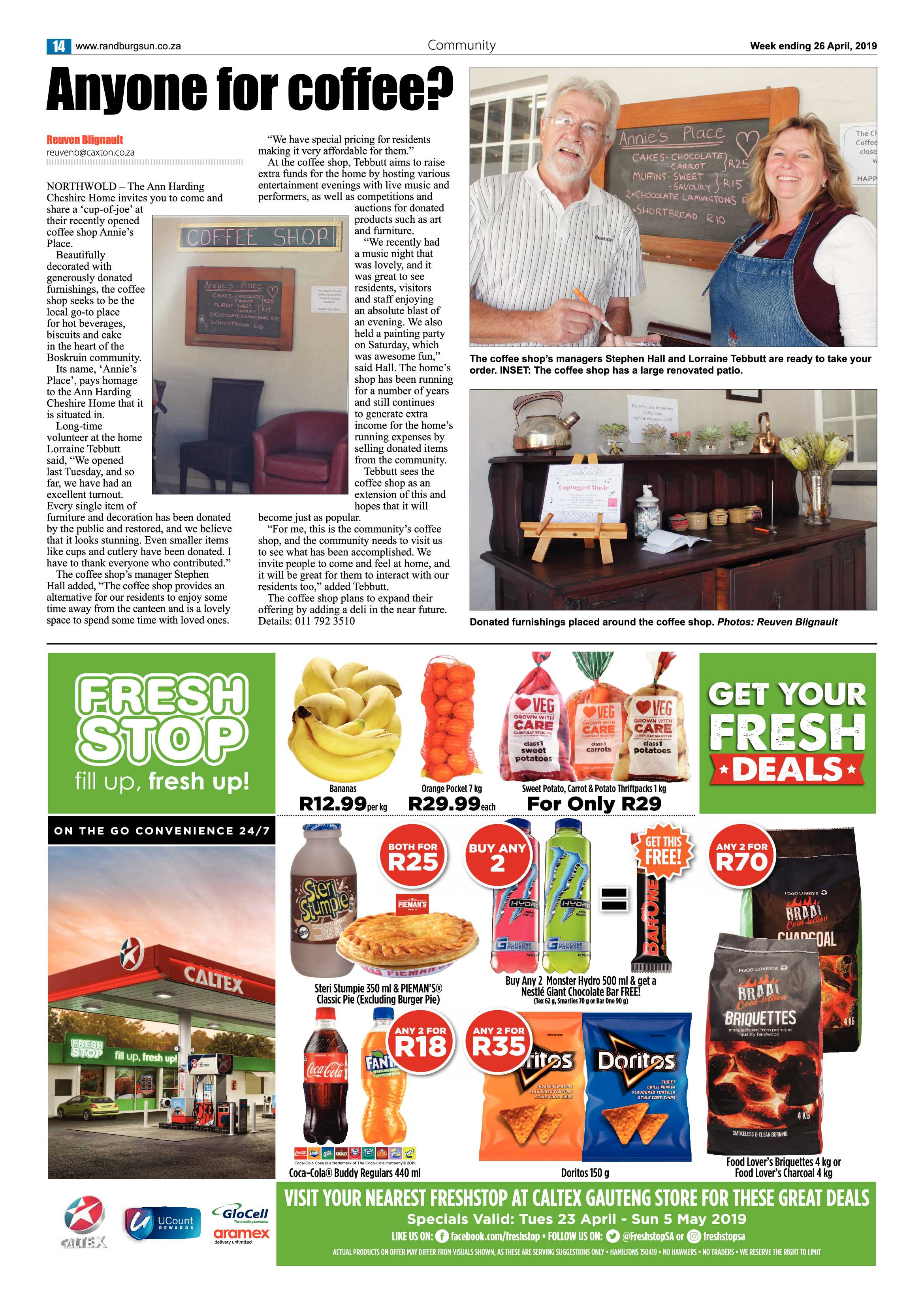 Randburg Sun 26 April, 2019 page 14