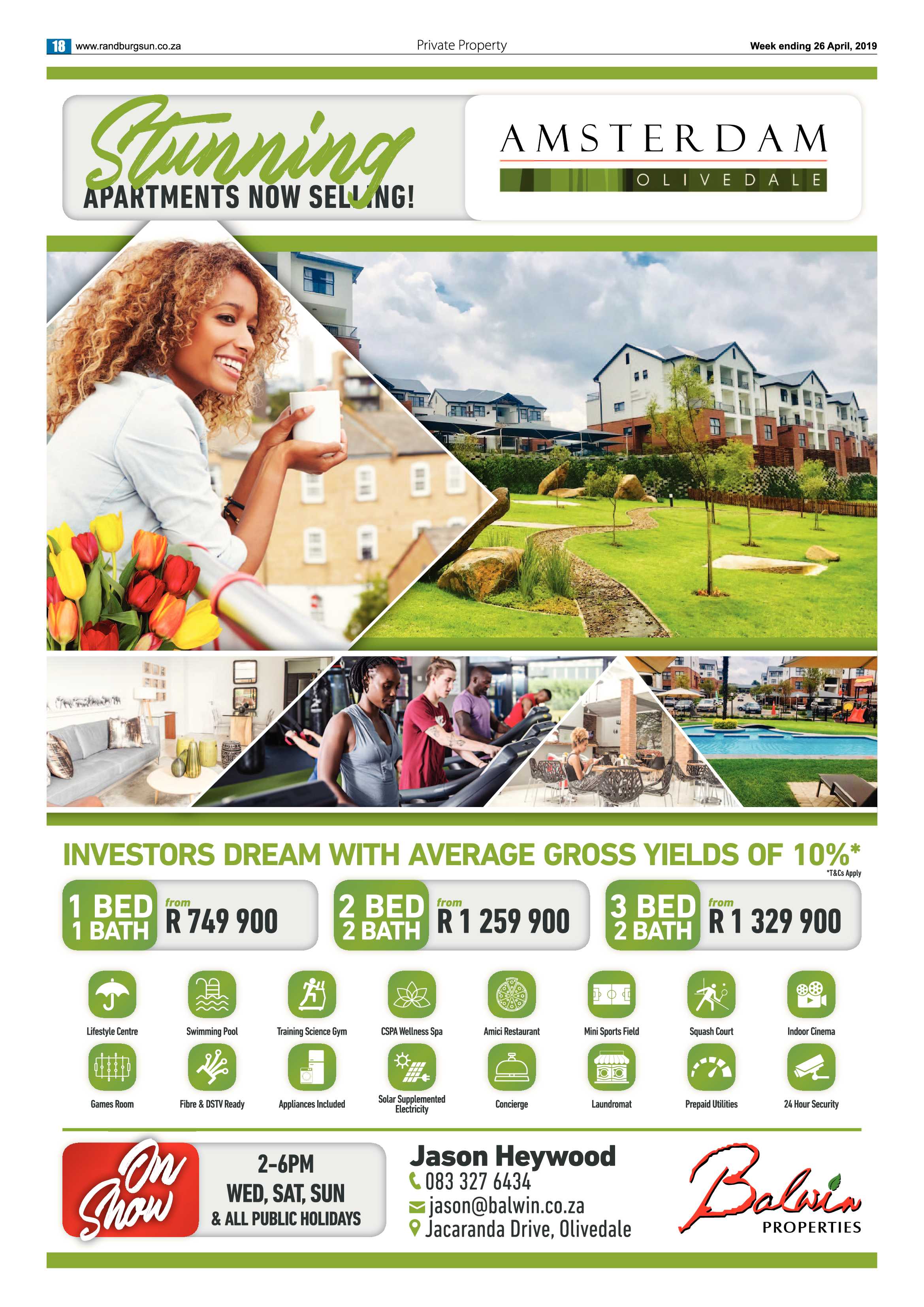 Randburg Sun 26 April, 2019 page 18