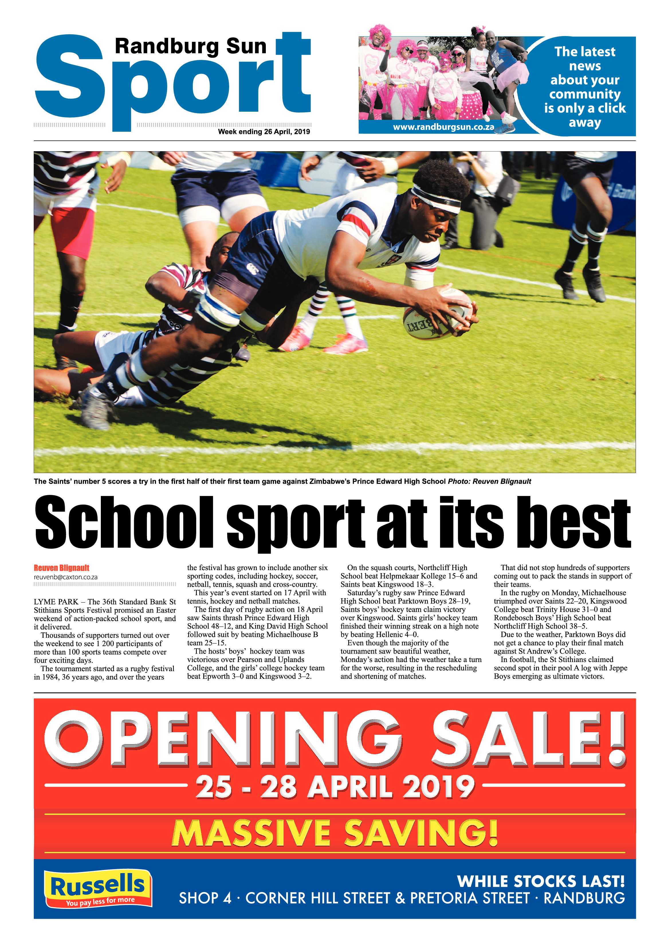 Randburg Sun 26 April, 2019 page 24