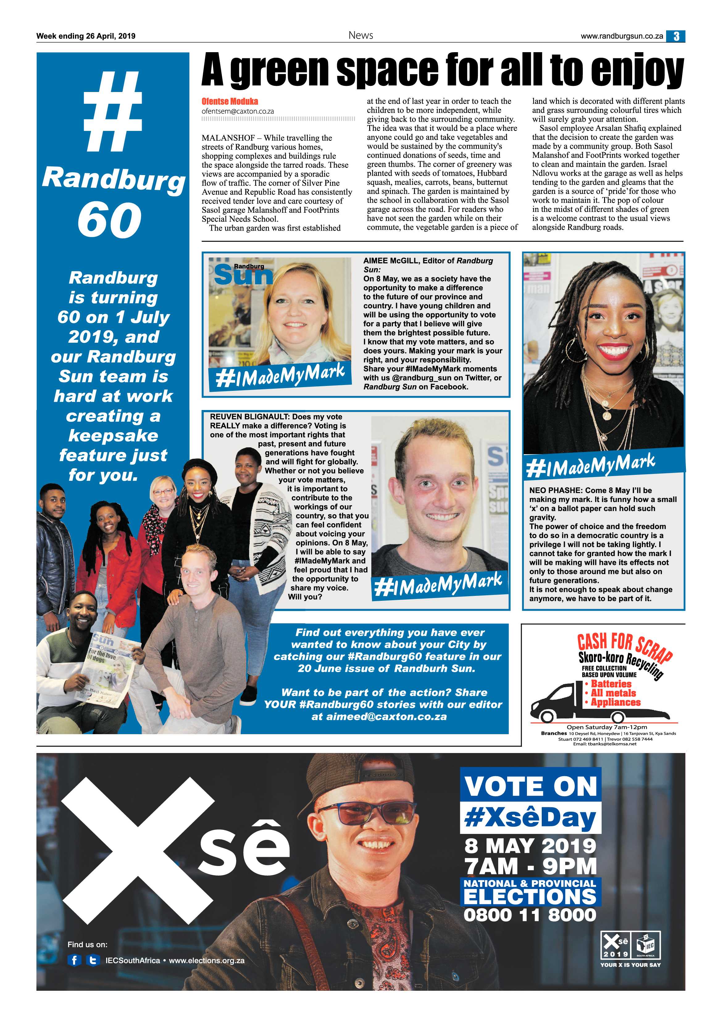 Randburg Sun 26 April, 2019 page 3