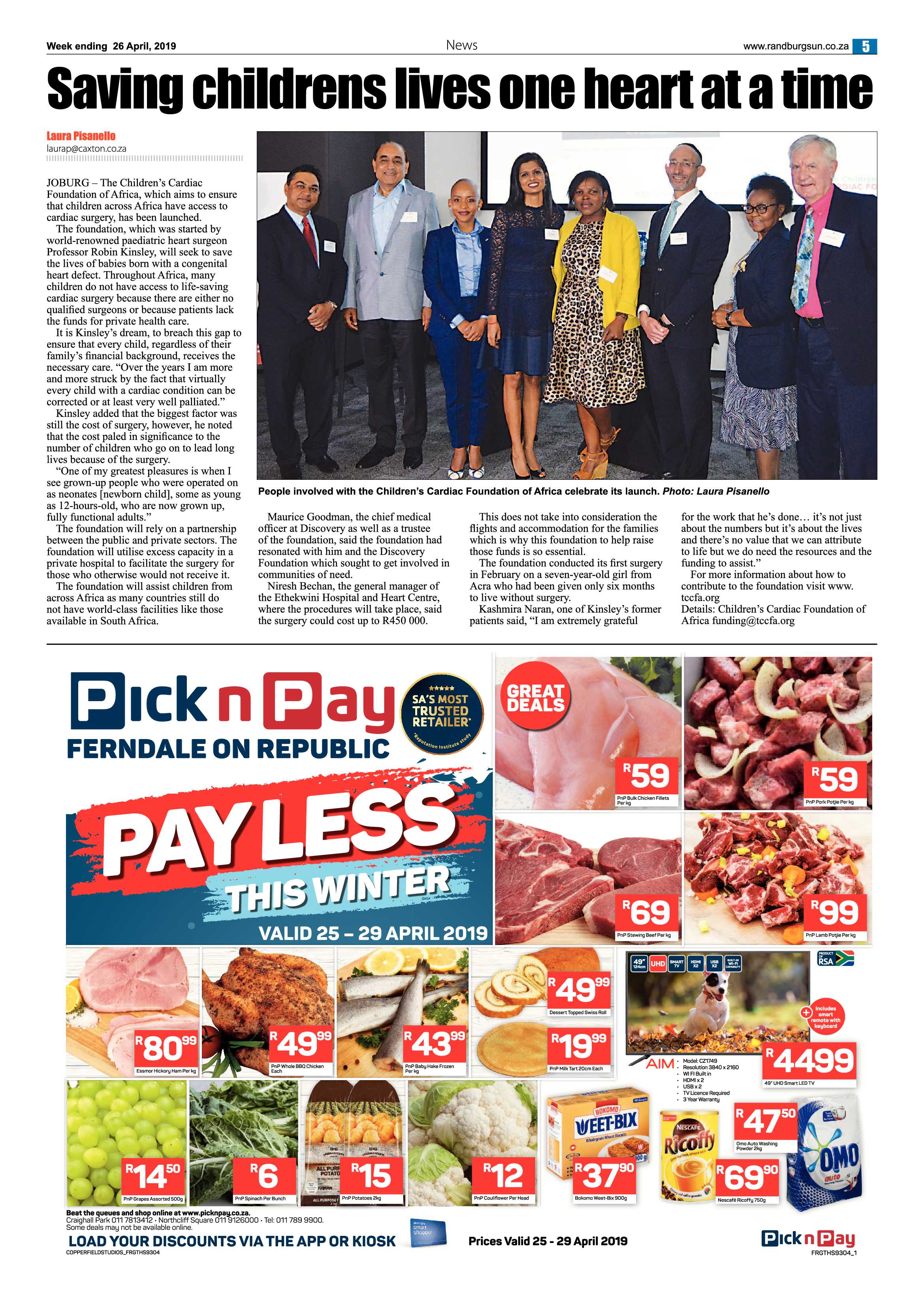 Randburg Sun 26 April, 2019 page 5