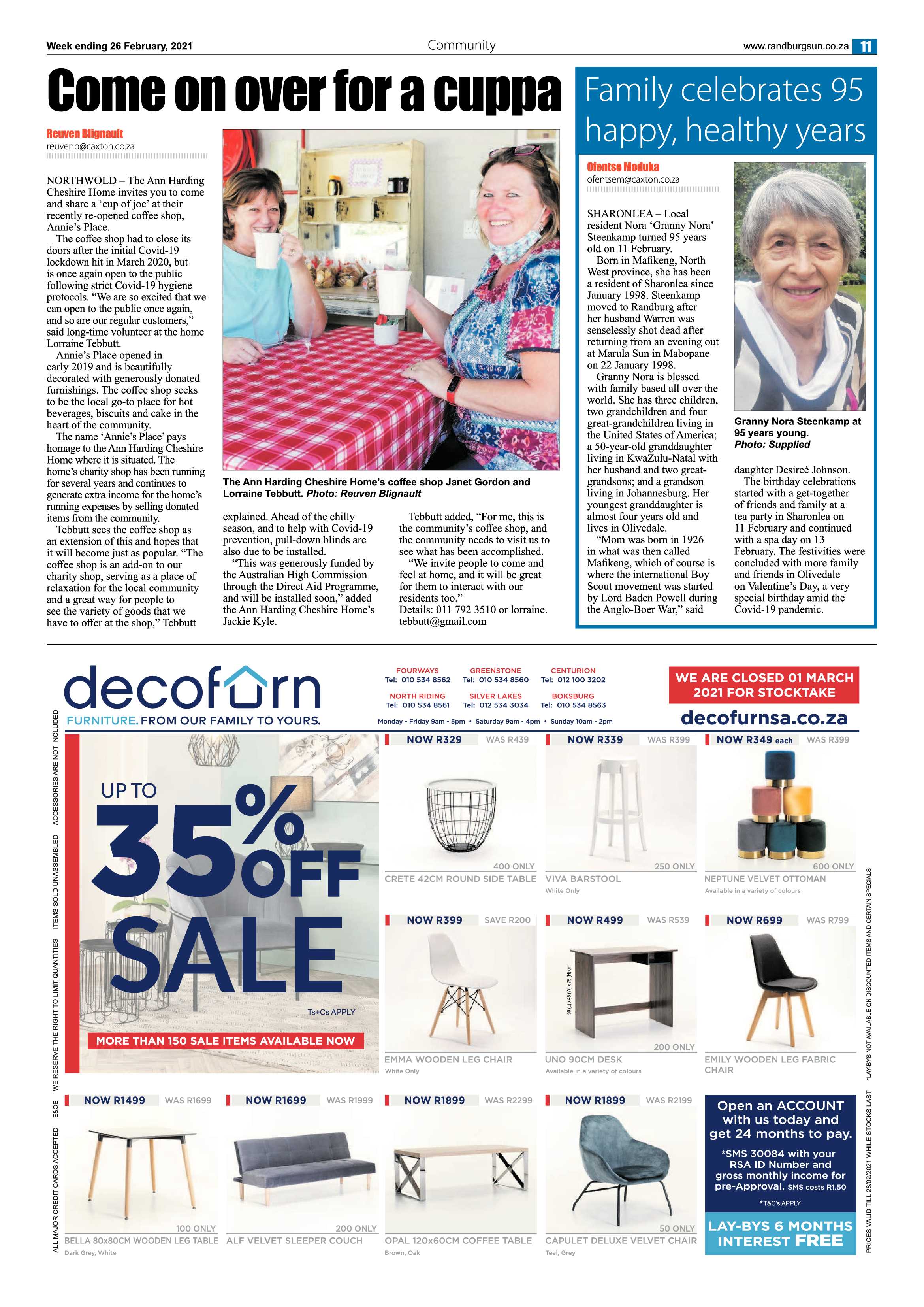 Randburg Sun 26 February 2021 page 11