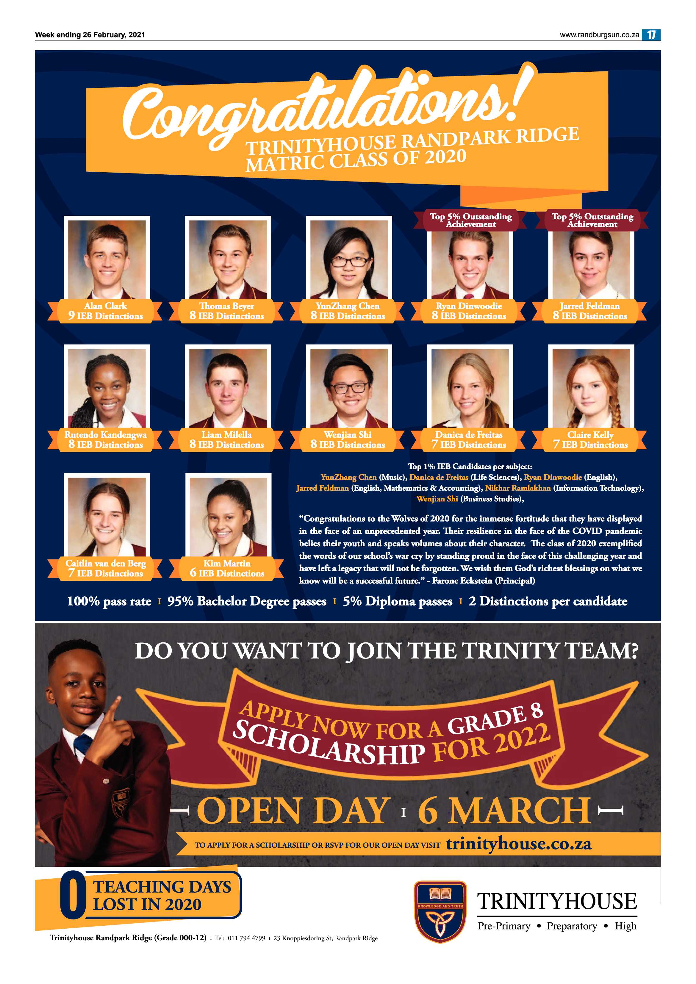 Randburg Sun 26 February 2021 page 17