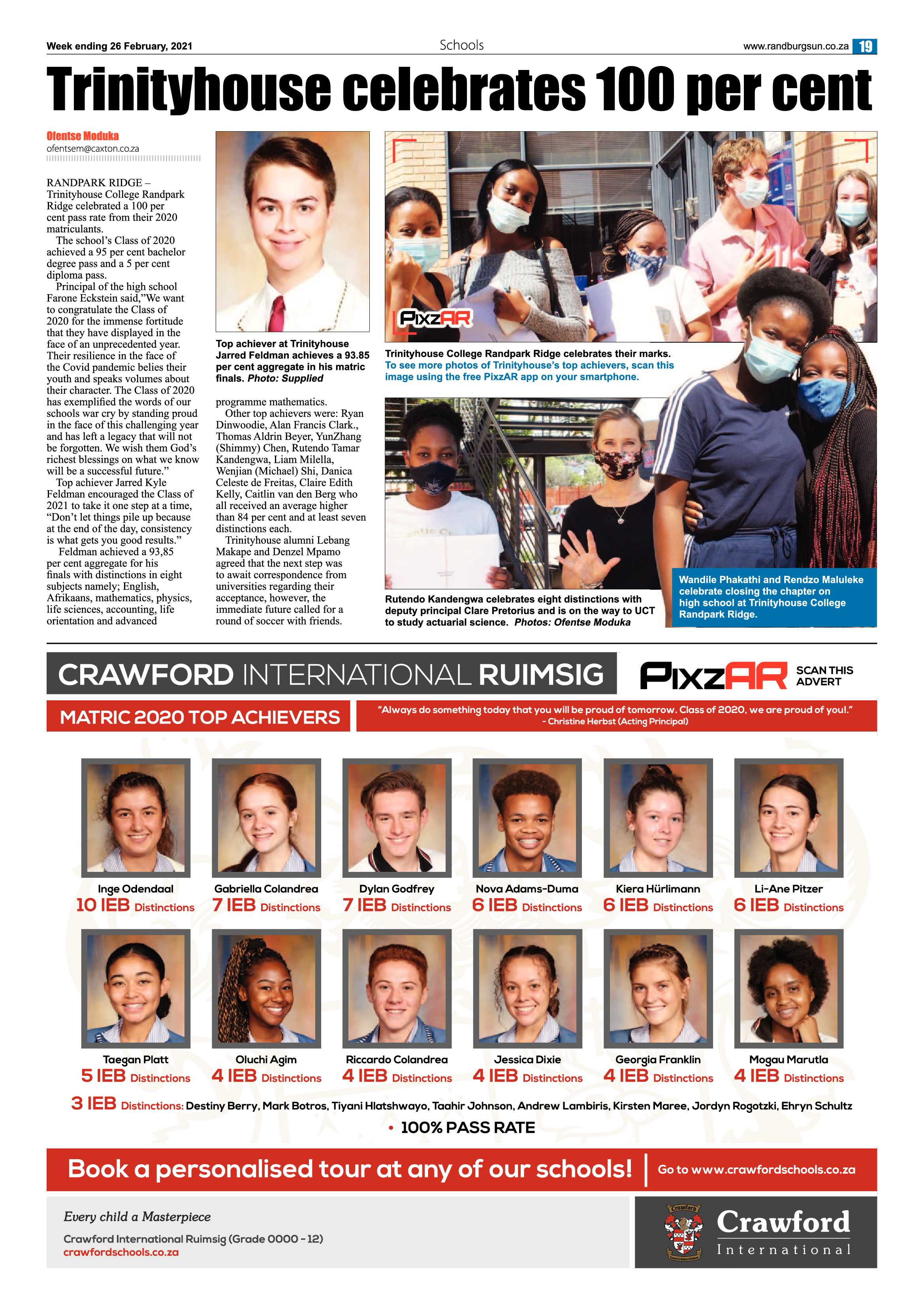 Randburg Sun 26 February 2021 page 19