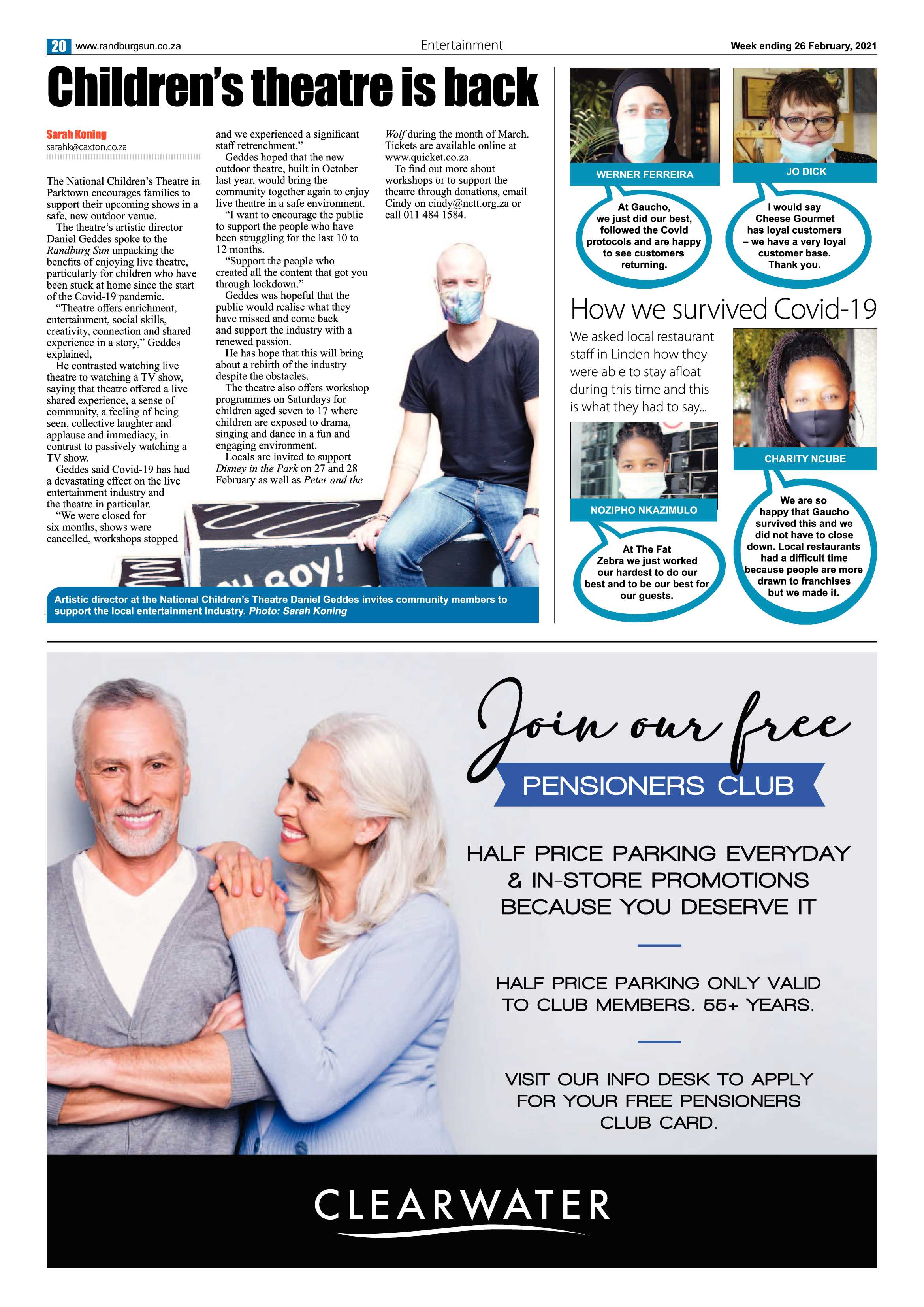 Randburg Sun 26 February 2021 page 20