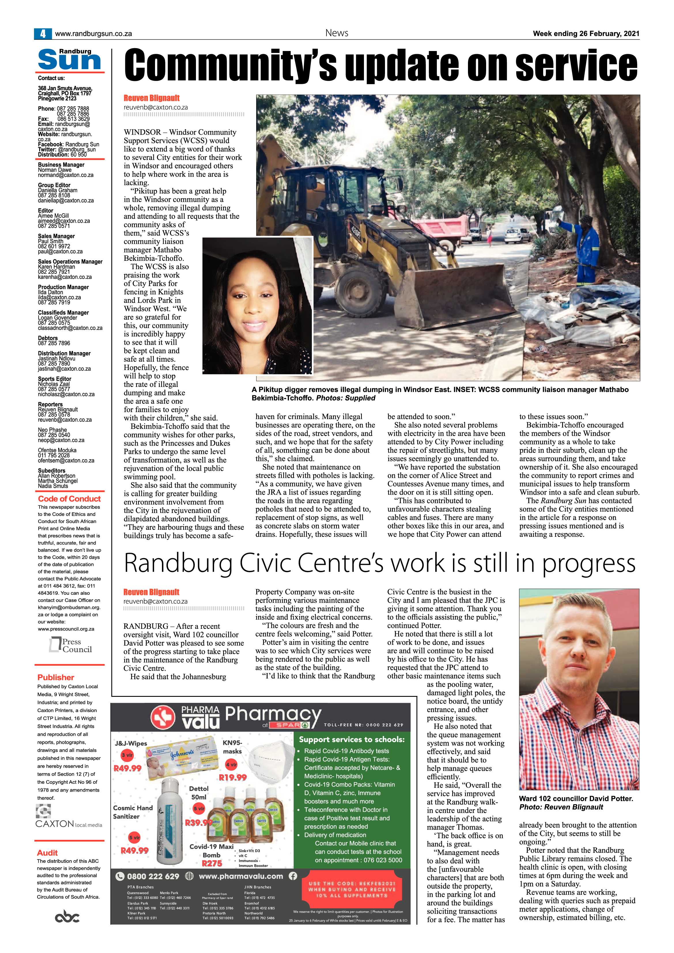 Randburg Sun 26 February 2021 page 4