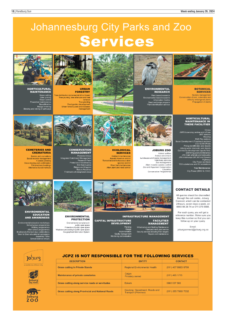 Randburg Sun 26 January 2024 page 18