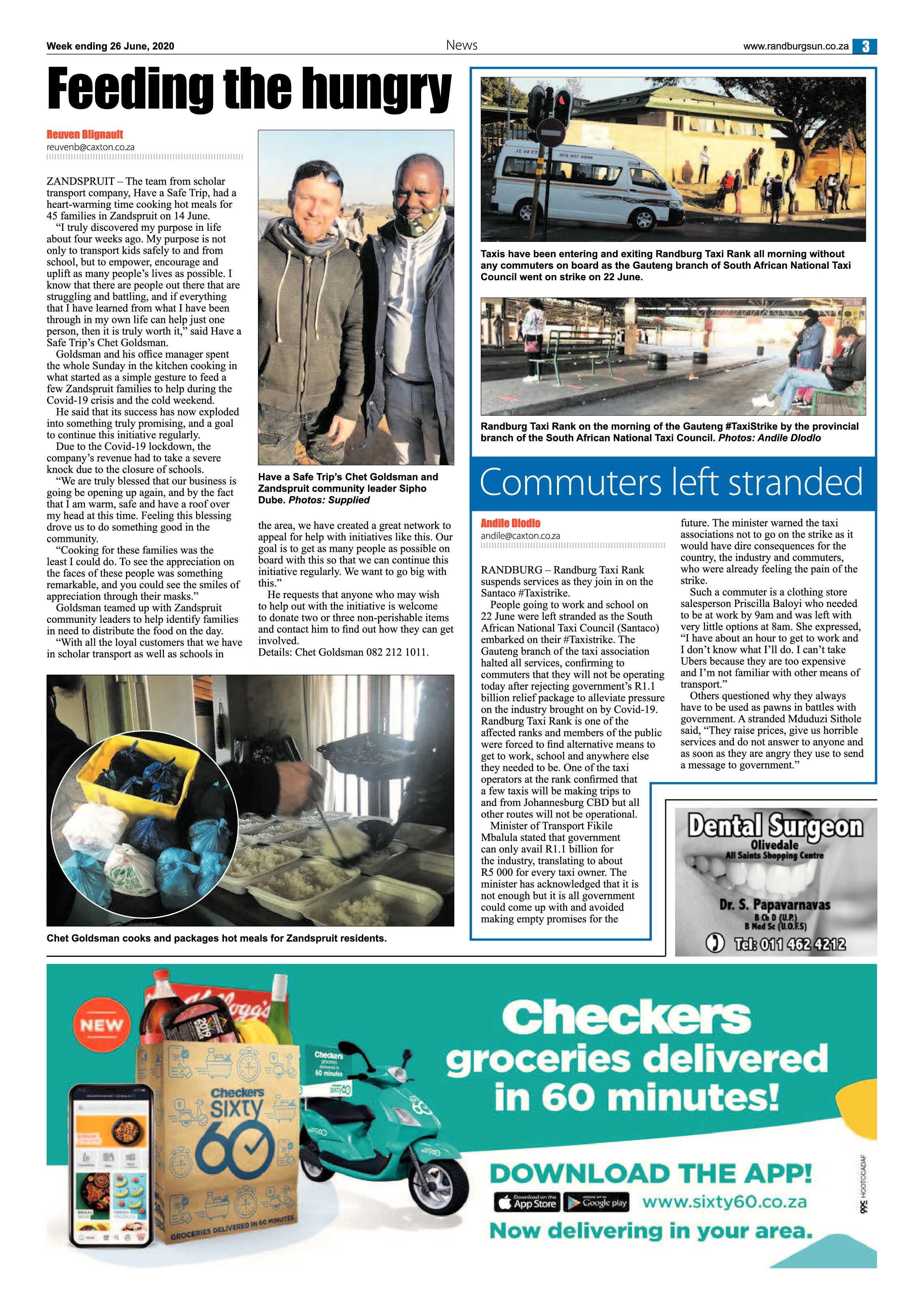 Randburg Sun 26 June 2020 page 3