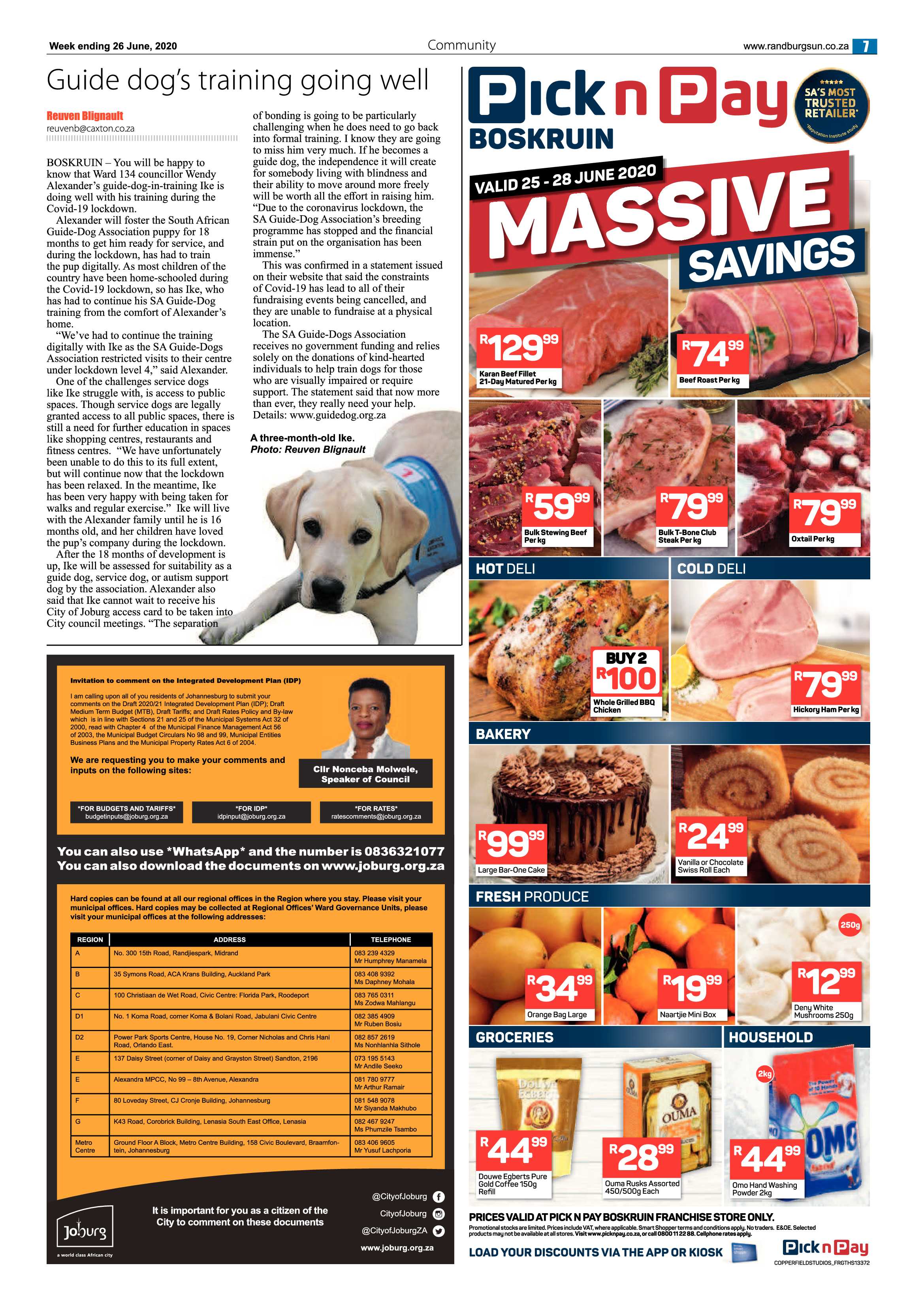 Randburg Sun 26 June 2020 page 7