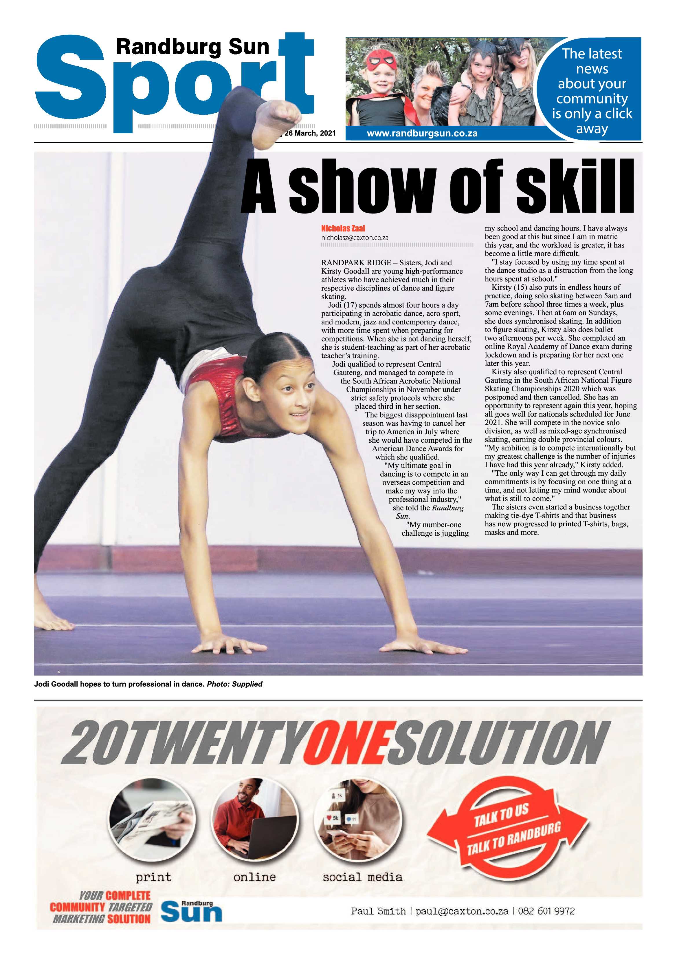 Randburg Sun 26 March 2021 page 16