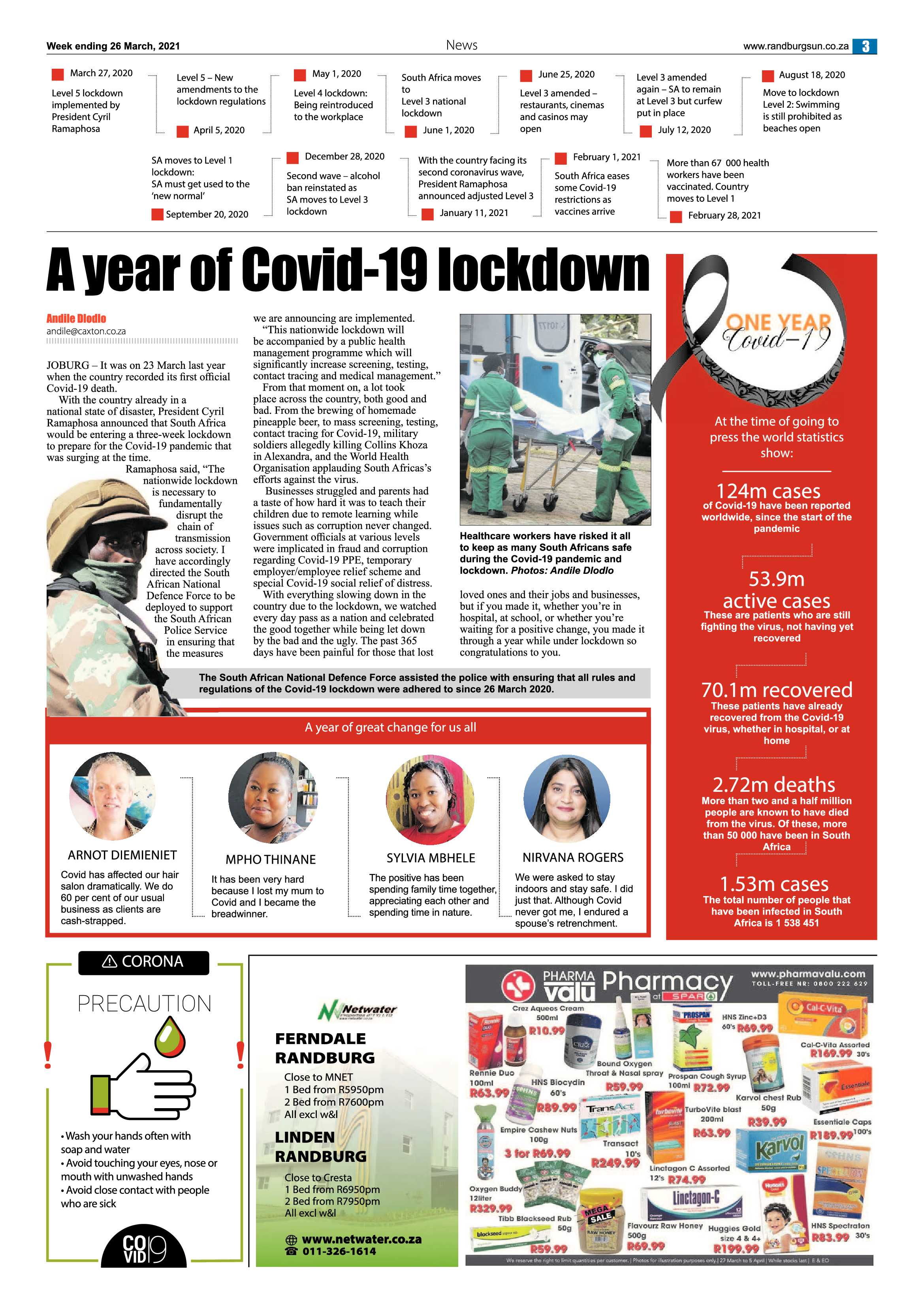 Randburg Sun 26 March 2021 page 3