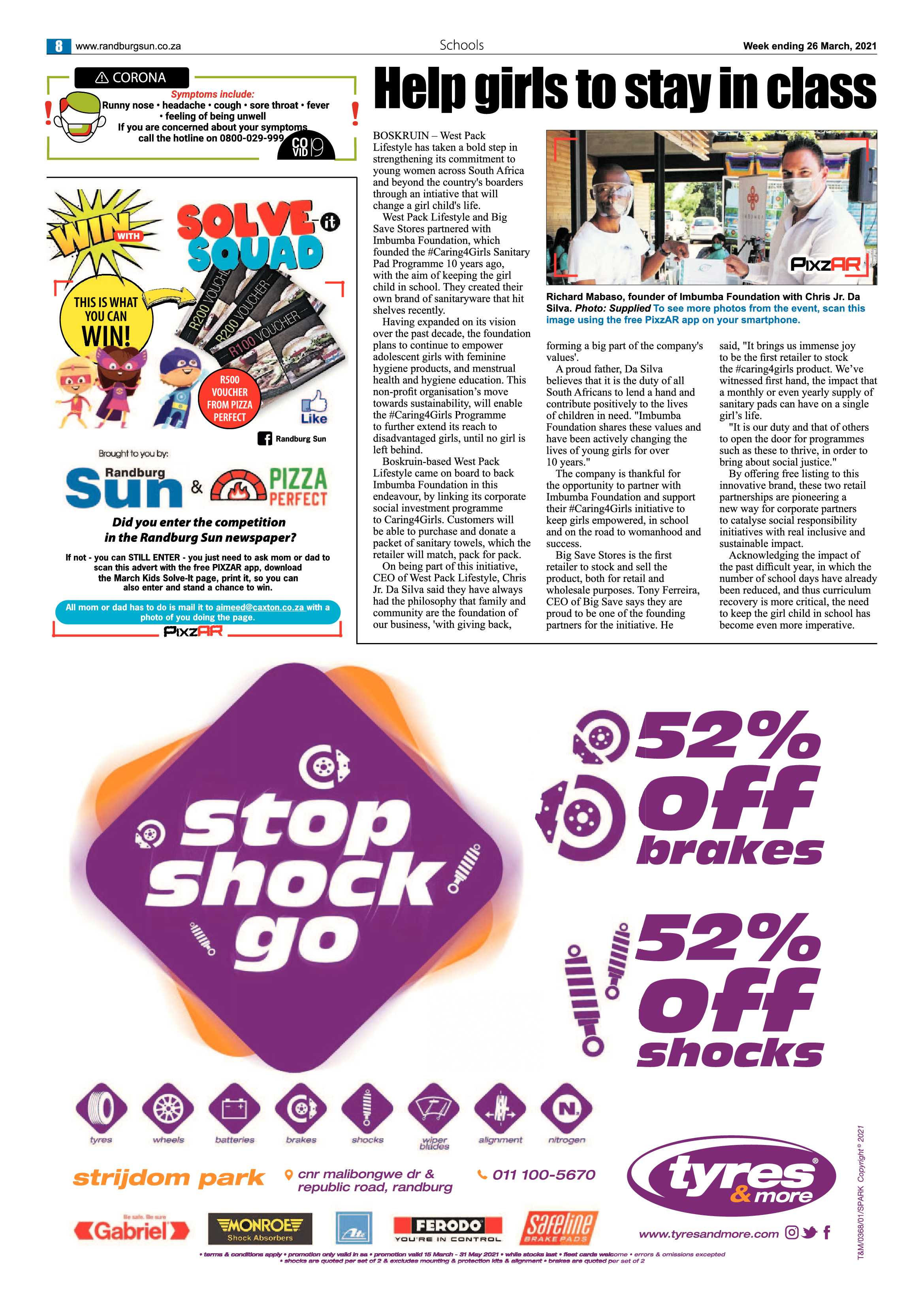 Randburg Sun 26 March 2021 page 8