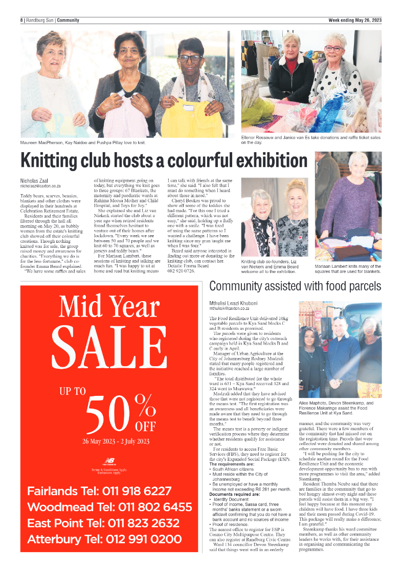 Randburg Sun 26 May 2023 page 8