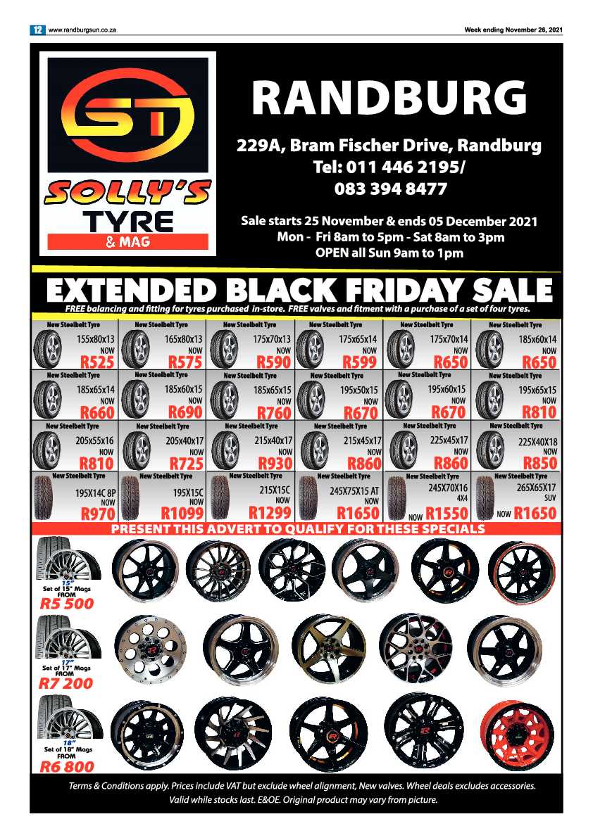 Randburg Sun 26 November 2021 page 14
