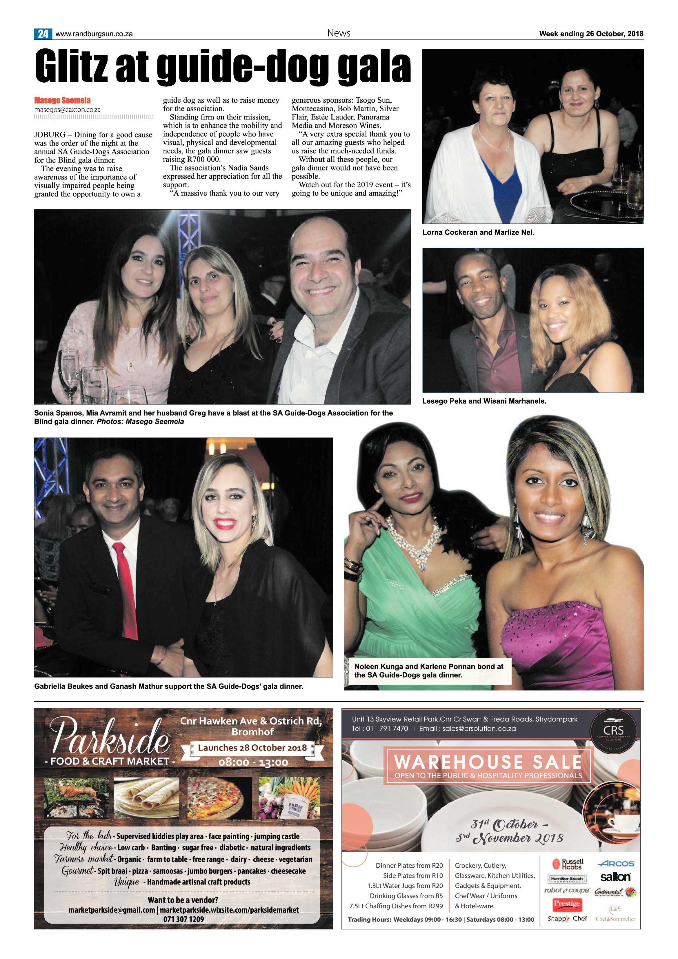 Randburg Sun 26 October 2018 page 24