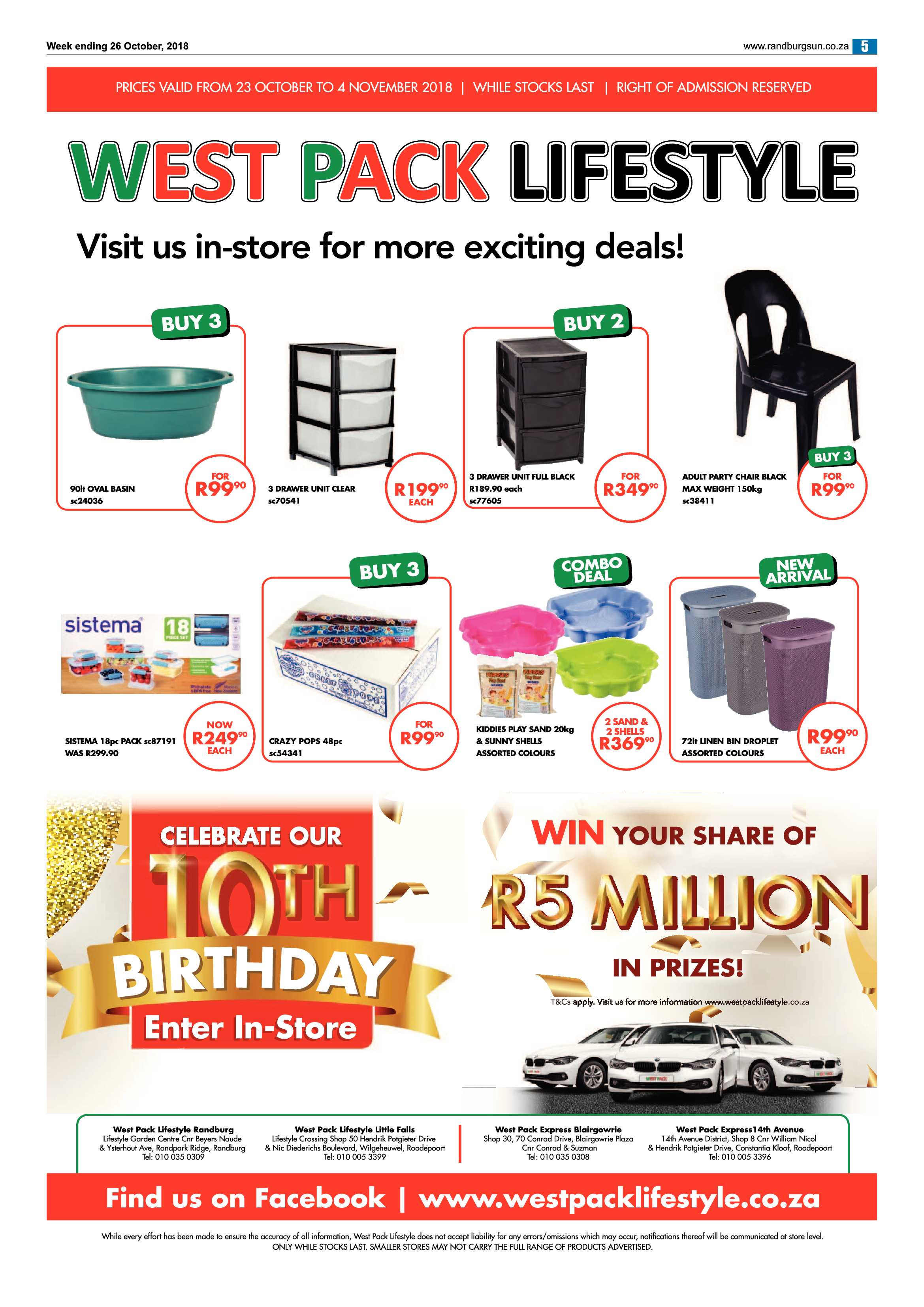 Randburg Sun 26 October 2018 page 5
