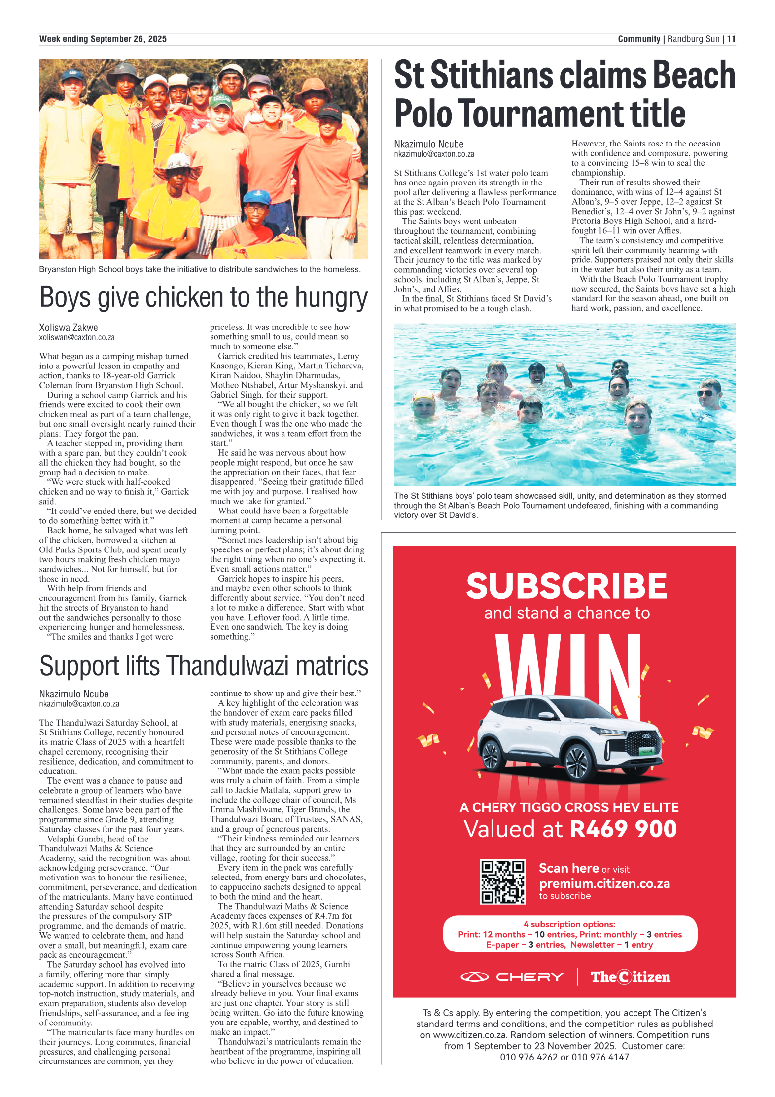 Randburg Sun 26 September 2025 page 11