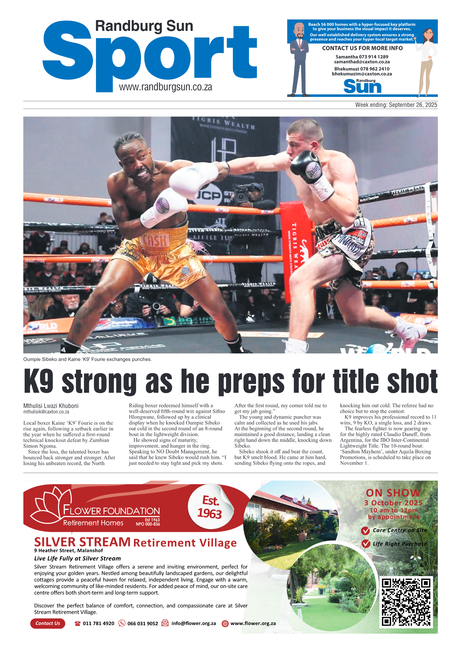 Randburg Sun 26 September 2025 page 12