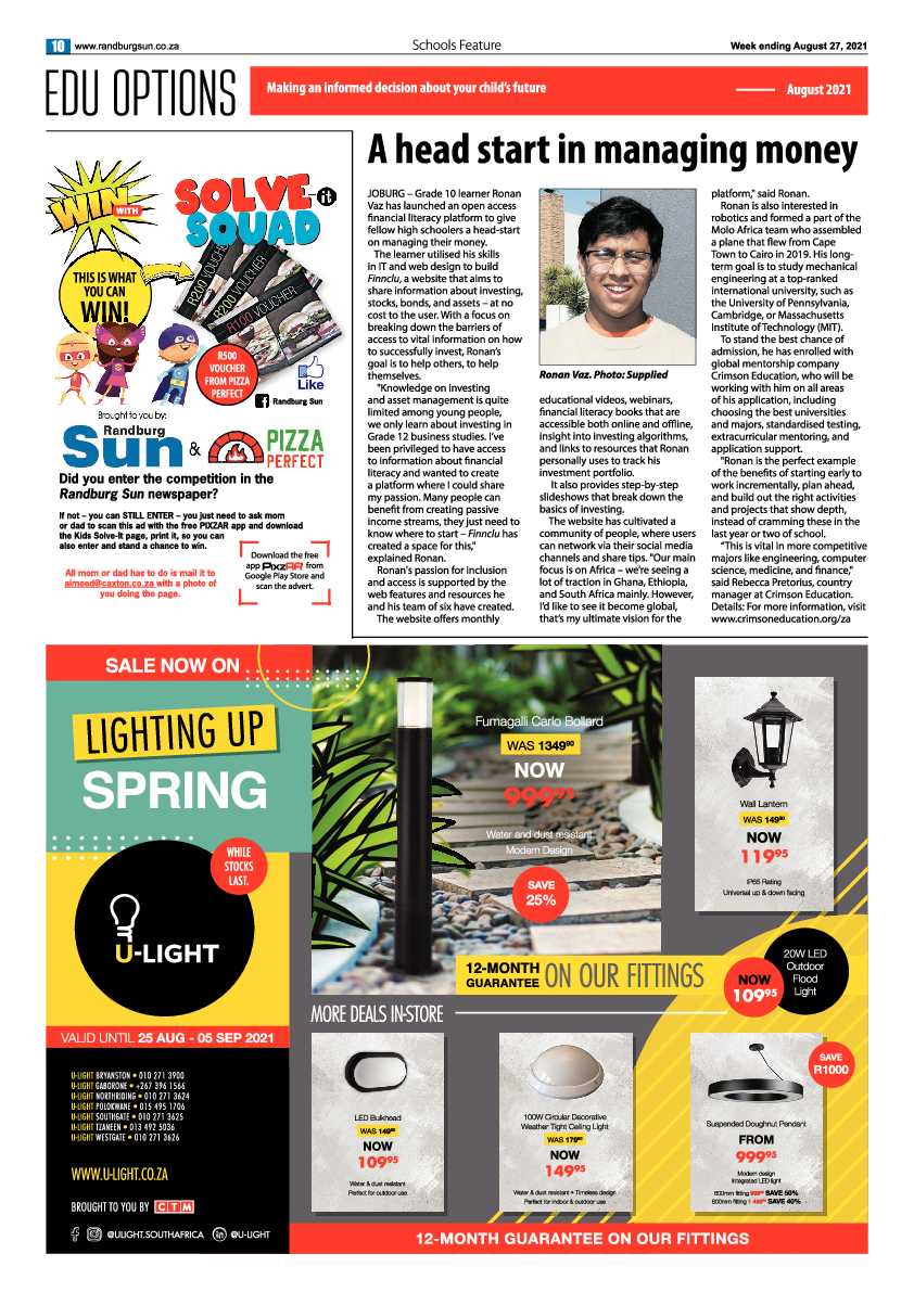 Randburg Sun 27 August 2021 page 12