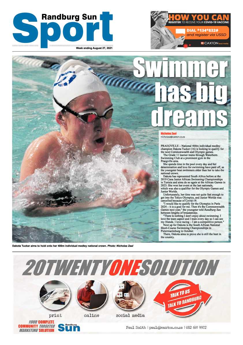 Randburg Sun 27 August 2021 page 18