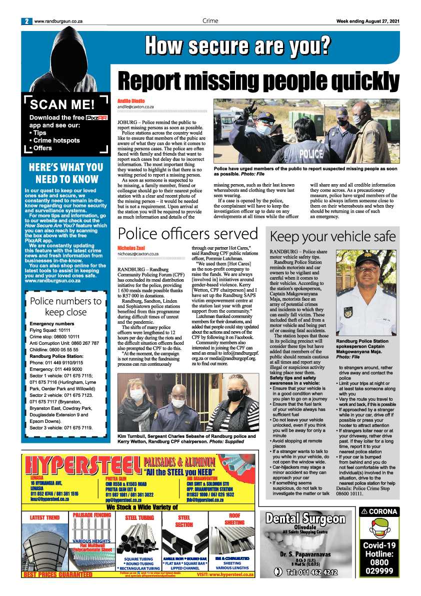 Randburg Sun 27 August 2021 page 4