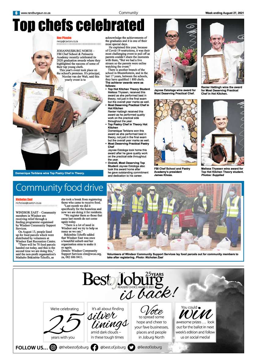 Randburg Sun 27 August 2021 page 8