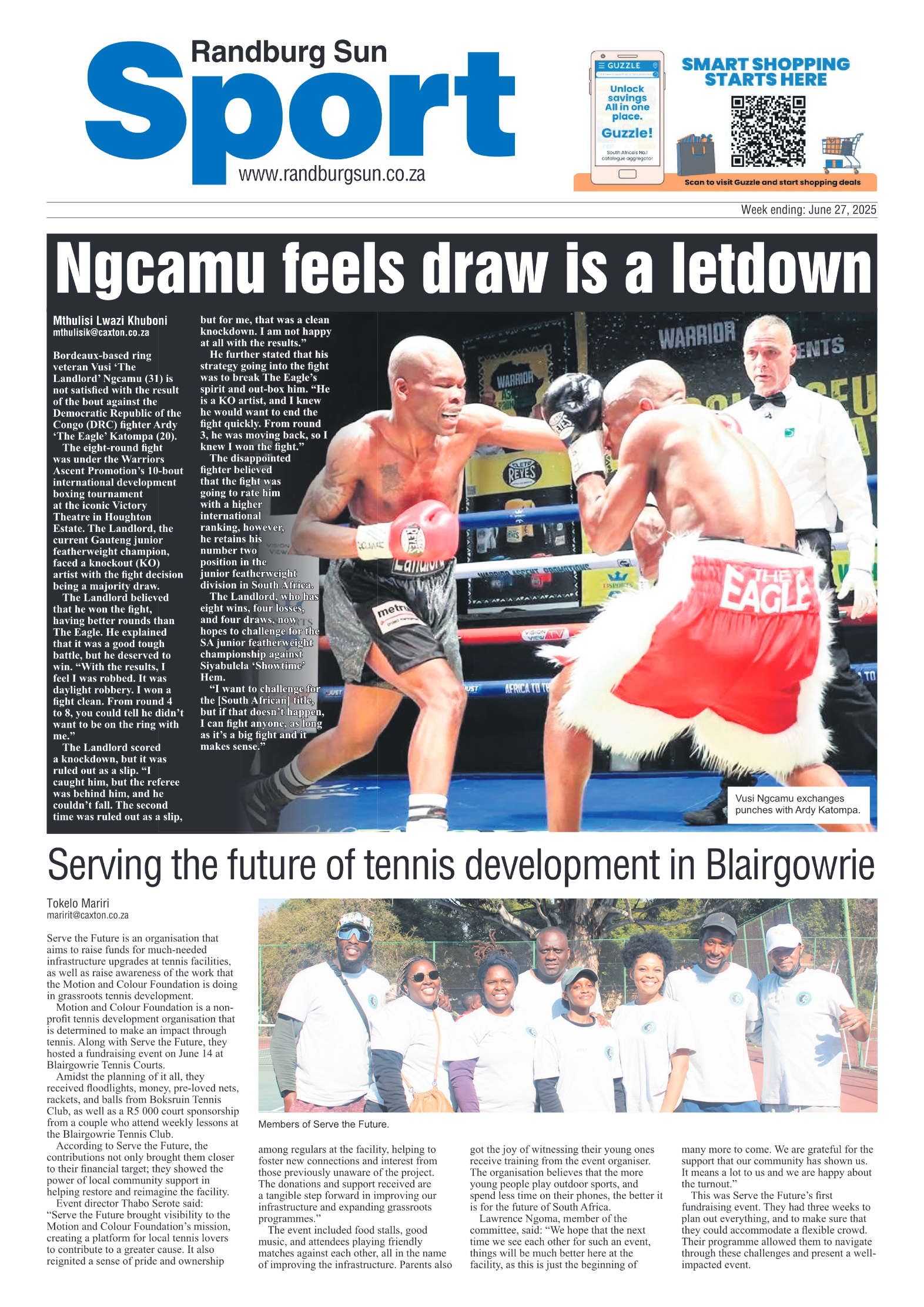 Randburg Sun 27 June 2025 page 12