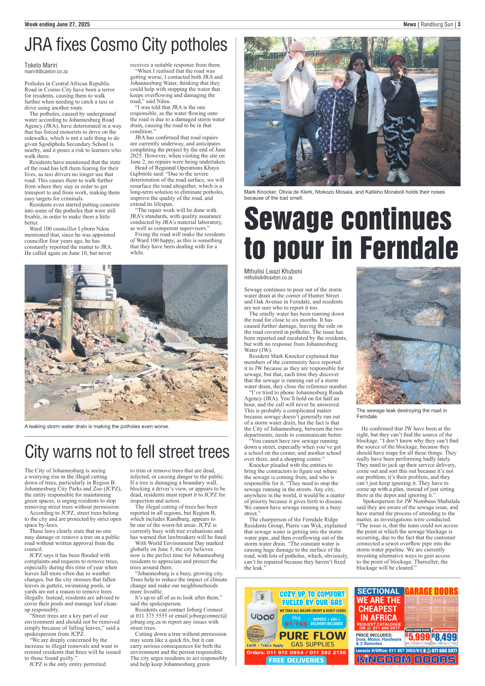 Randburg Sun 27 June 2025 page 3