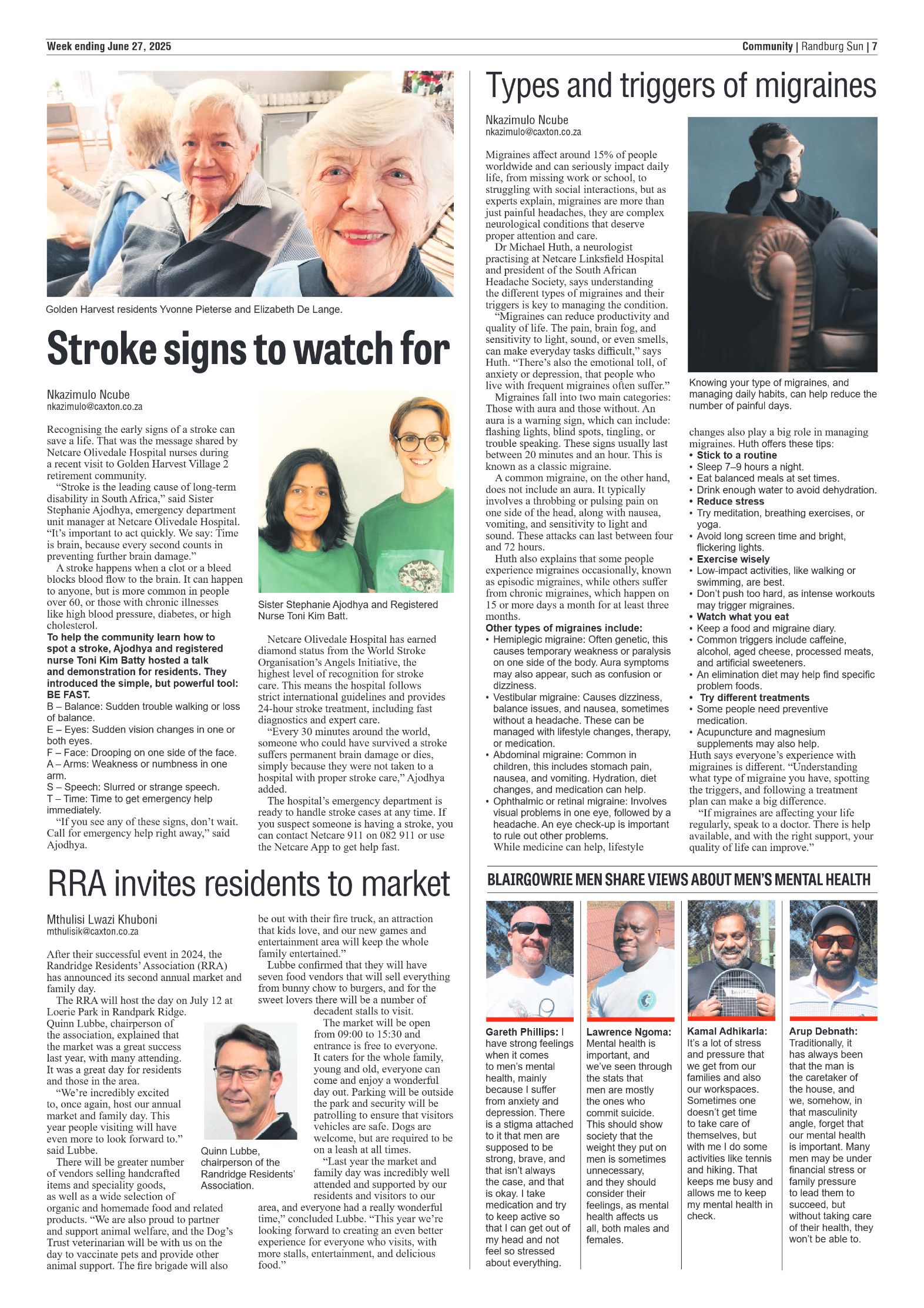 Randburg Sun 27 June 2025 page 7