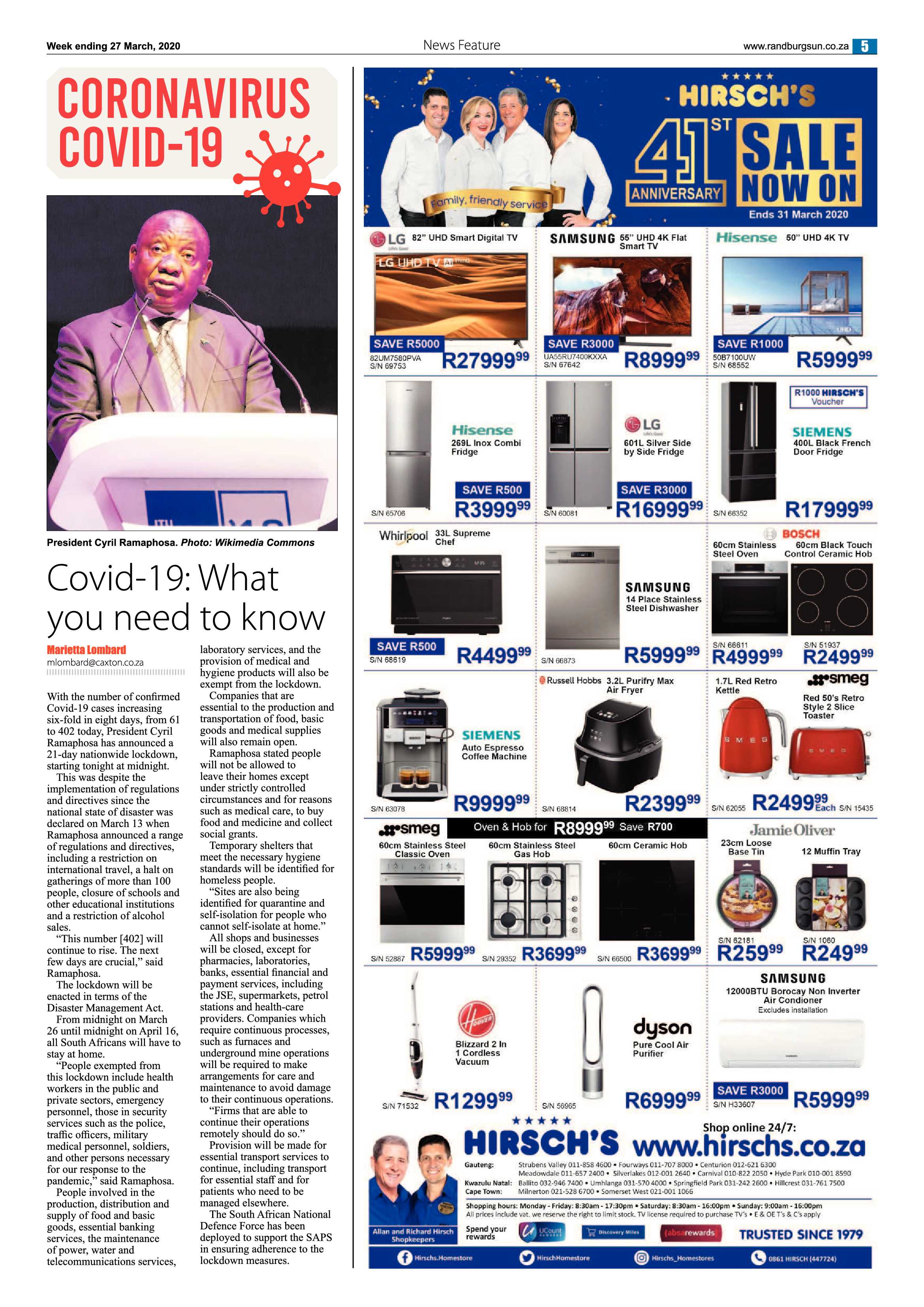 Randbuurg Sun 27 March 2020 page 5
