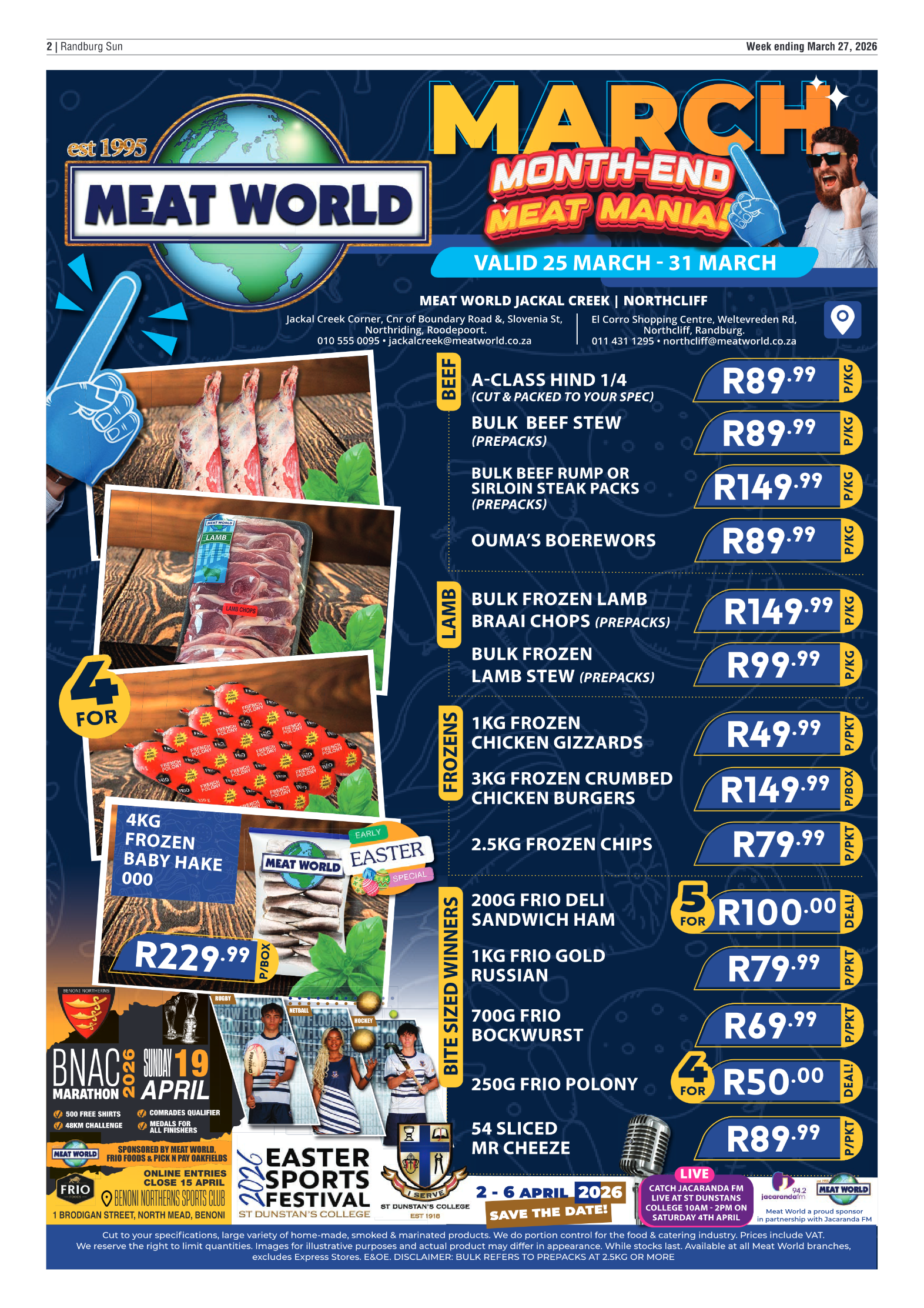 Randburg Sun 27 March 2026 page 2